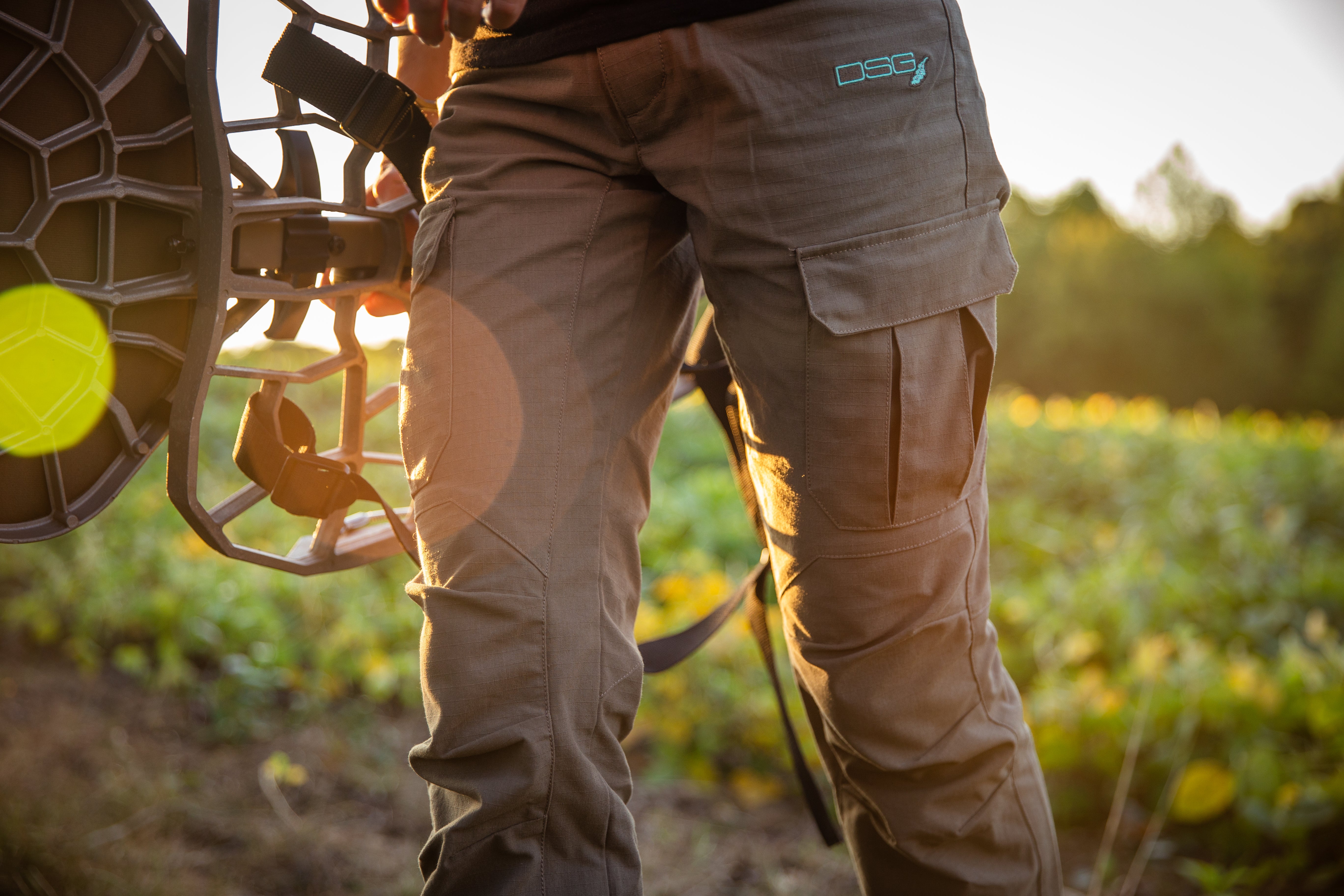 Men's Durable Field Pants - Outdoor Work & Hiking Cargo Pants with Multiple Pockets - Perfect for Camping, Hunting & Tactical Adventures