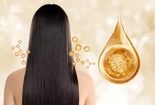HED Maximum Keratin Smooth Treatment for Hair - Keratin Hair Care Softener, Frizz Control & Shine Enhancer for Silky Smooth, Relaxed Hair - Perfect for Daily Styling & Salon-Quality Results at Home