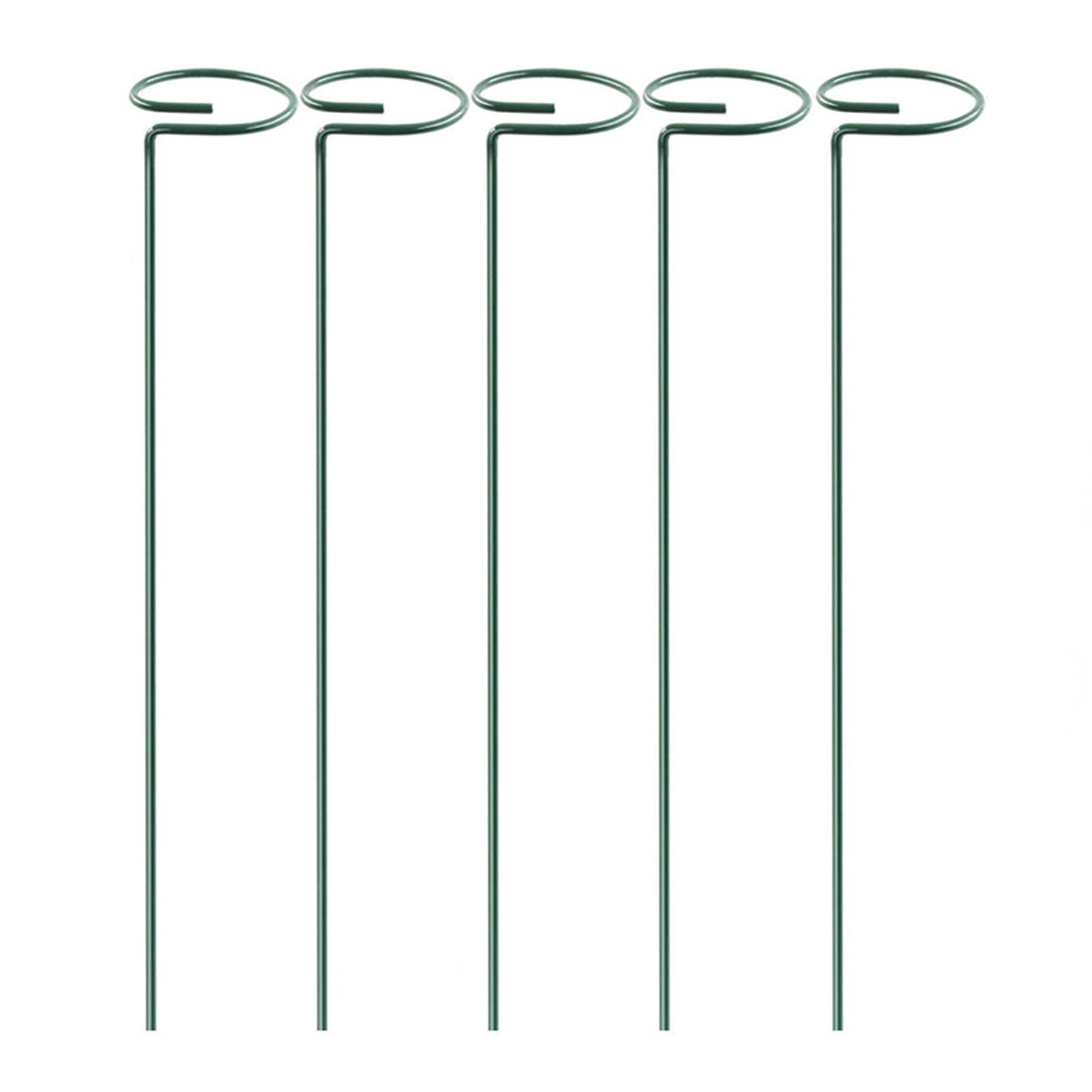 5PCS Heavy Duty Iron Garden Trellis for Climbing Plants - Flower Support Stake for Potted Vines, DIY Plant Climbing Frame - Perfect for Indoor/Outdoor Gardens, Balconies & Vertical Gardening