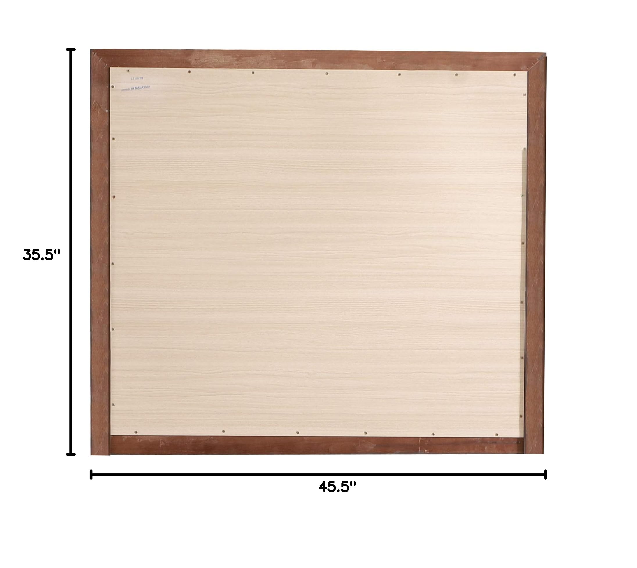 Glory Furniture G1550-M Full Length Cherry Wood Bedroom Mirror - Elegant Dressing Mirror for Bedroom, Vanity, Closet & Hallway Decor