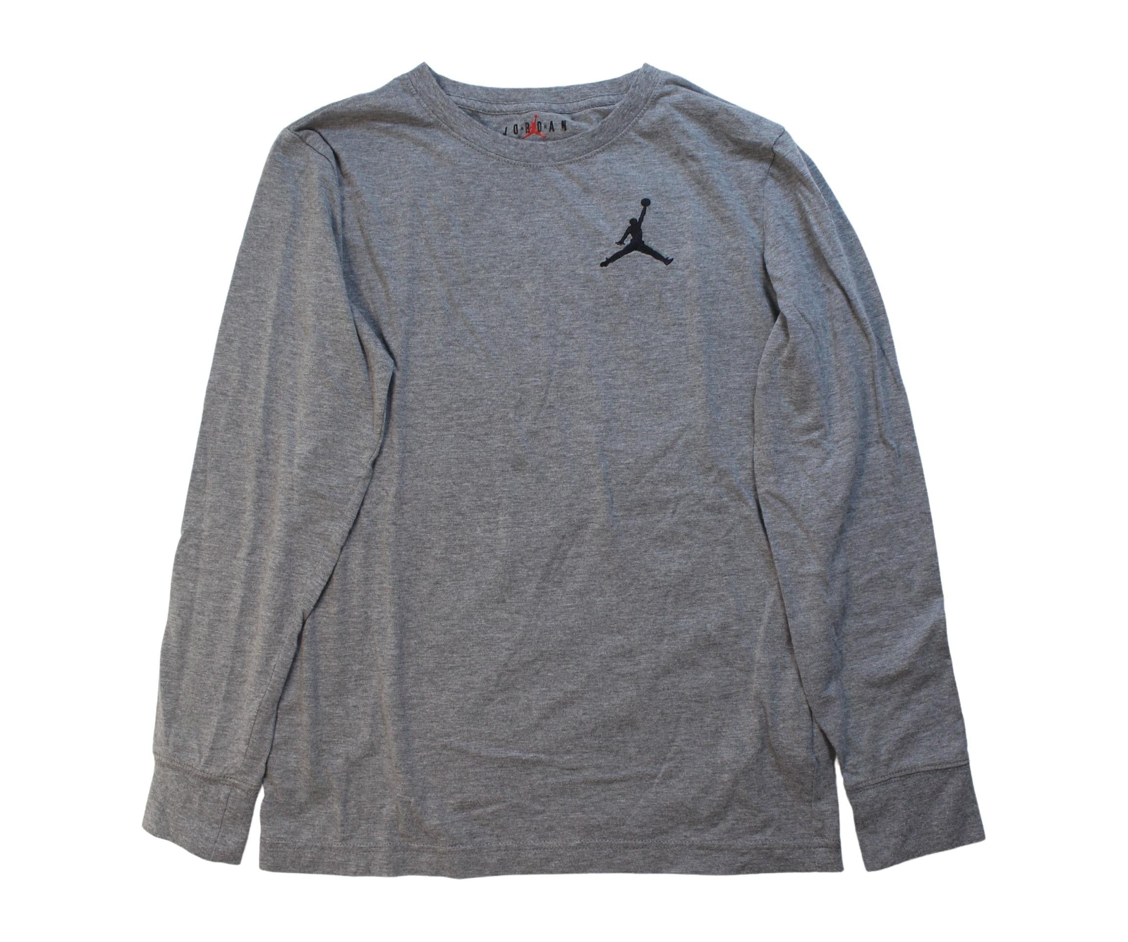Air Jordan Long Sleeve T-Shirt for Boys - Youth Sizes 12Y & 13Y - Basketball Practice & Casual Wear