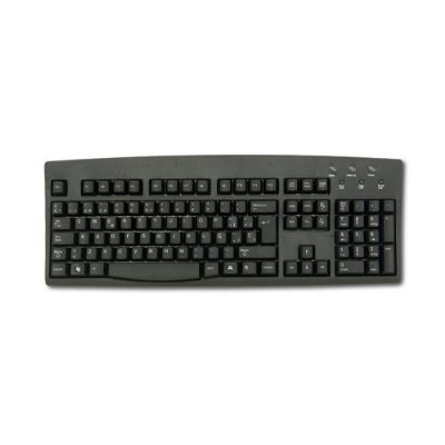SimplyPlugo Wired USB Keyboard - Standard US English Layout, Black - Perfect for Office, Gaming & Home Use
