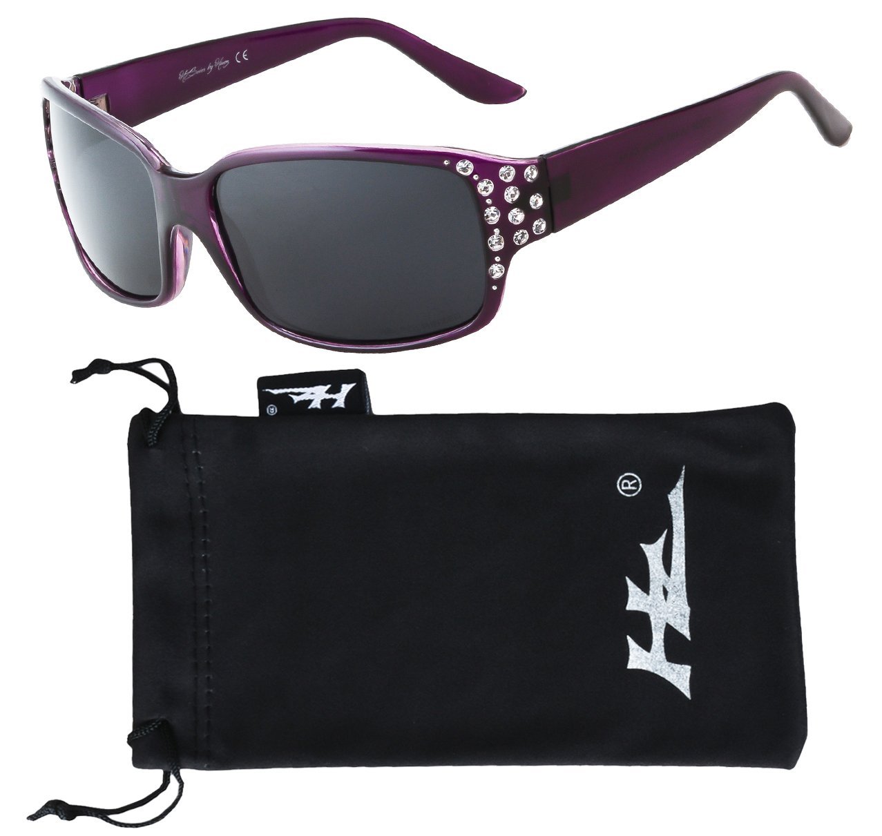 Hornz HZ Series Diamond Women's Premium Polarized Sunglasses UV Protection for Driving, Beach & Outdoor Activities