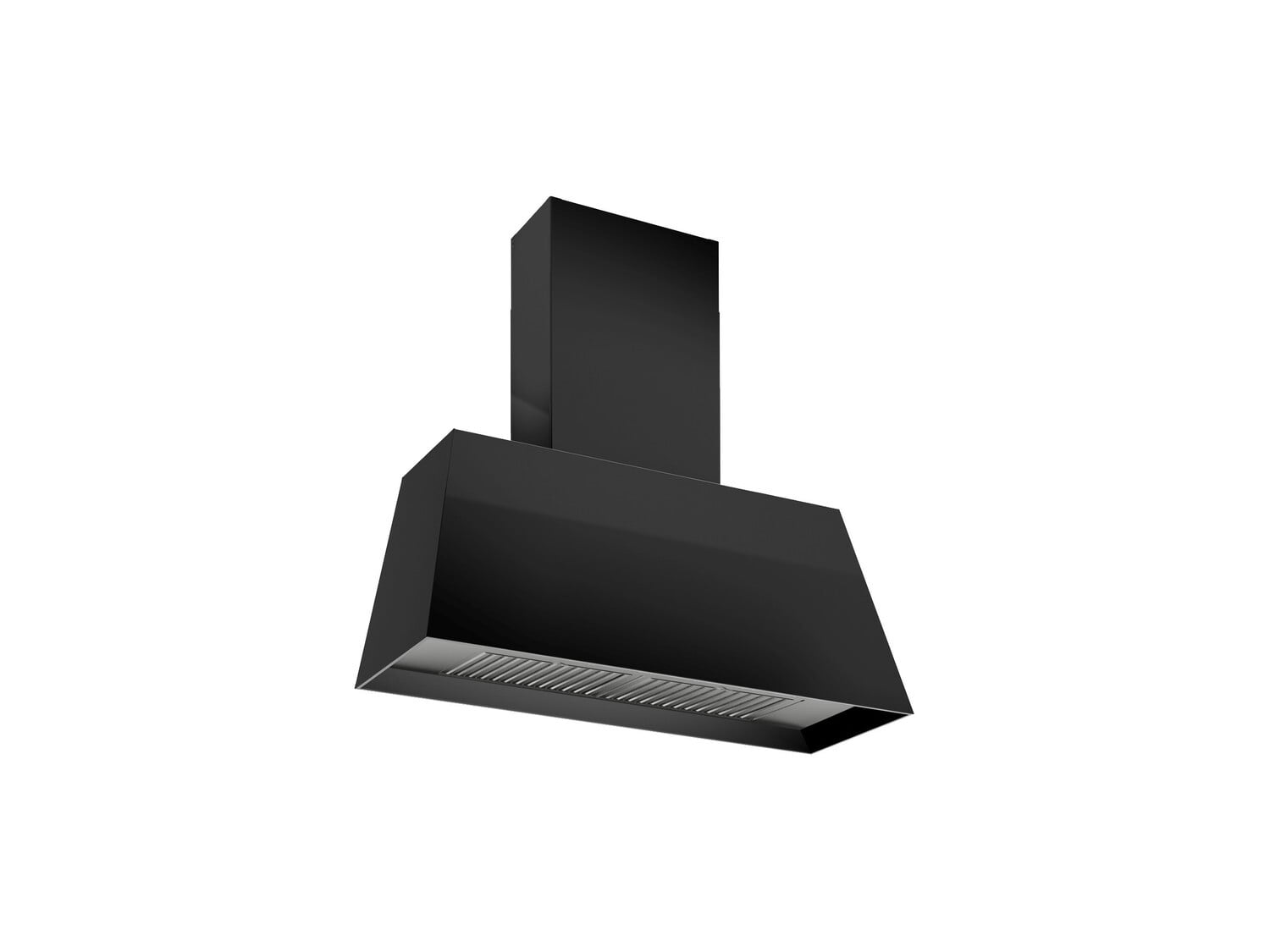 Bertazzoni KMC30NE 30-Inch Contemporary Stainless Steel Range Hood - 600 CFM Powerful Ventilation - Matte Black Finish - Perfect for Modern Kitchens & Open-Concept Homes