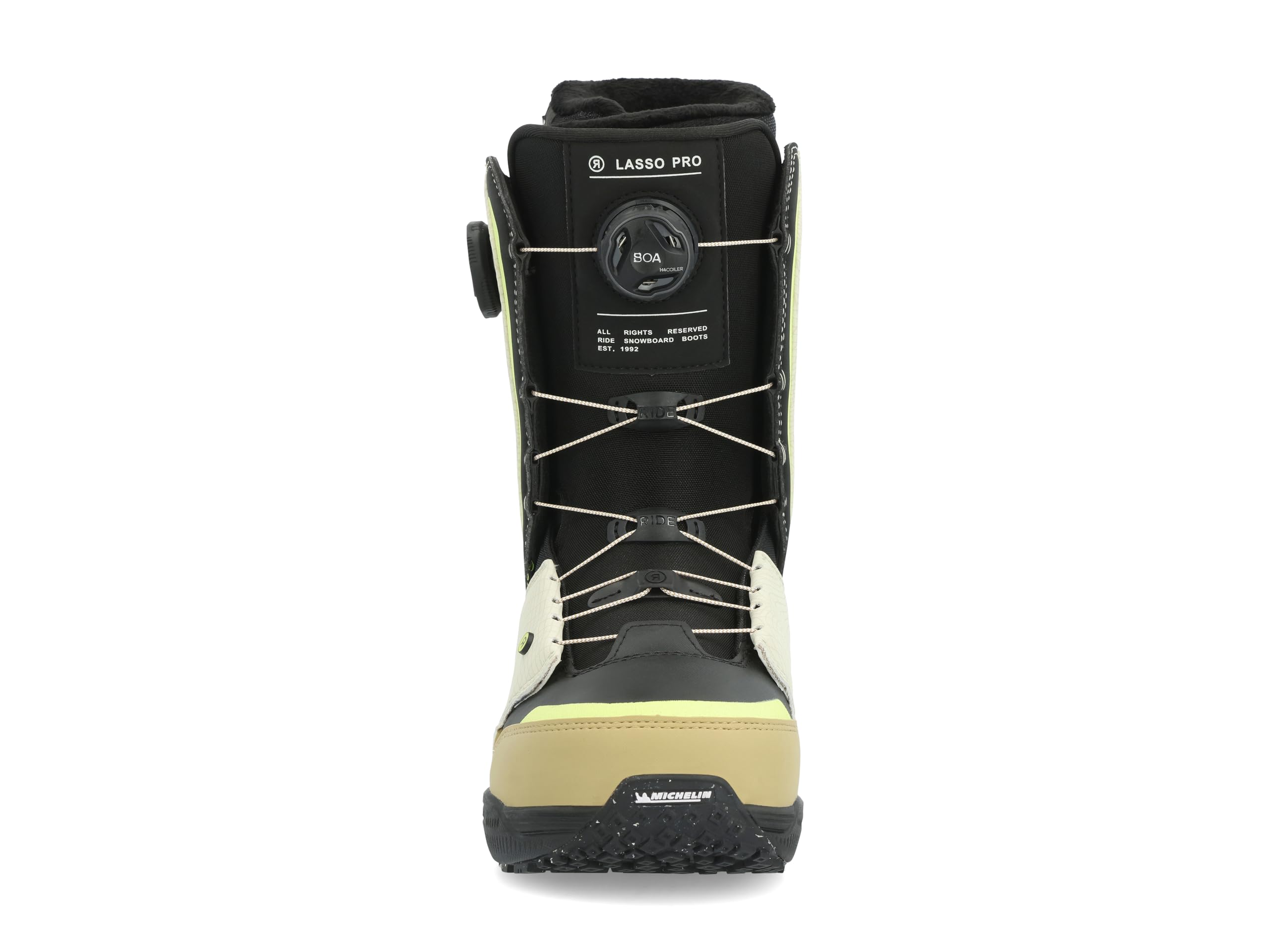 Ride Lasso Pro Men's Snowboard Boots - High-Performance Snowboarding Boots for All-Mountain Riding & Freestyle - Perfect for Winter Sports & Snow Adventures