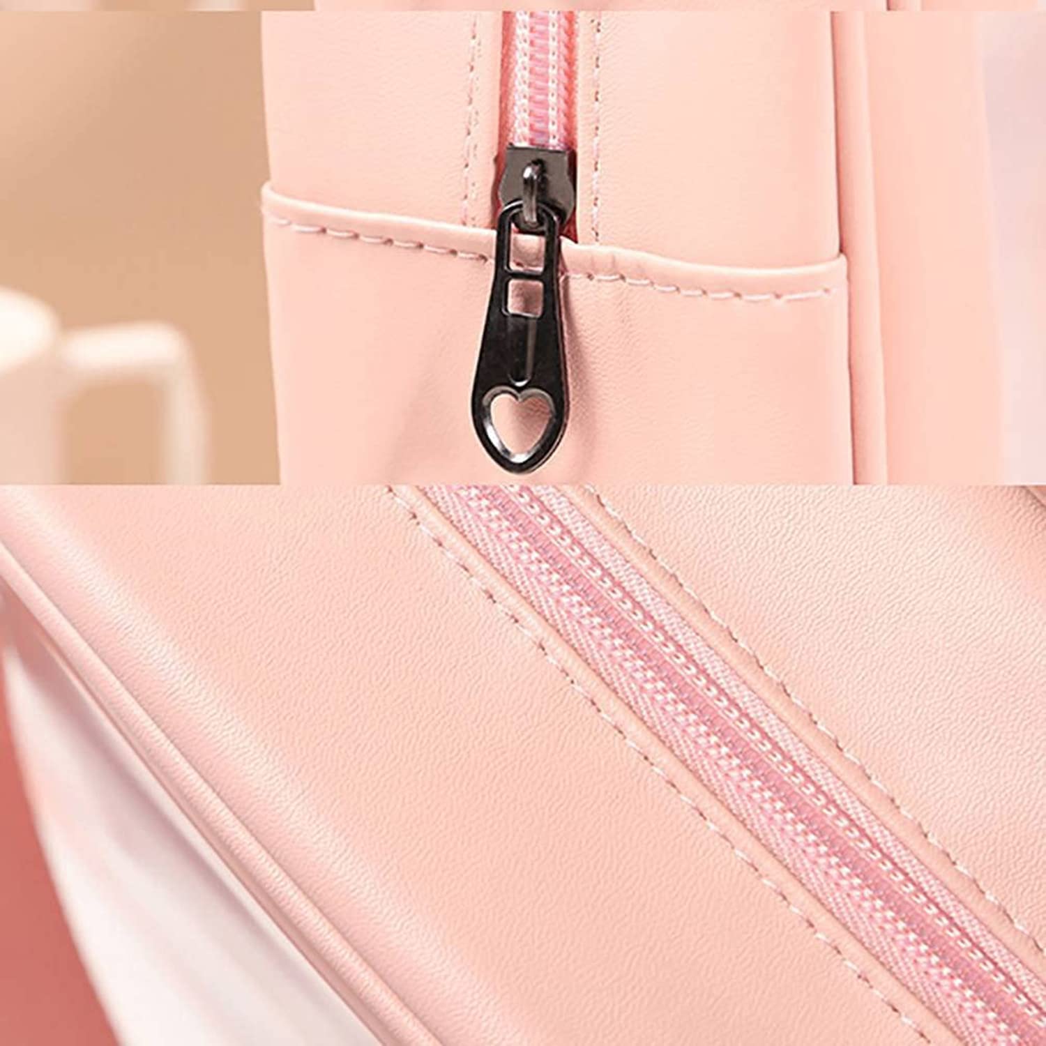 SEAHAVEN Clear Toiletry Bag - Waterproof PVC Makeup Organizer with Zipper | Travel Cosmetic Pouch for Women & Men | Perfect for Air Travel, Gym & Daily Essentials Storage