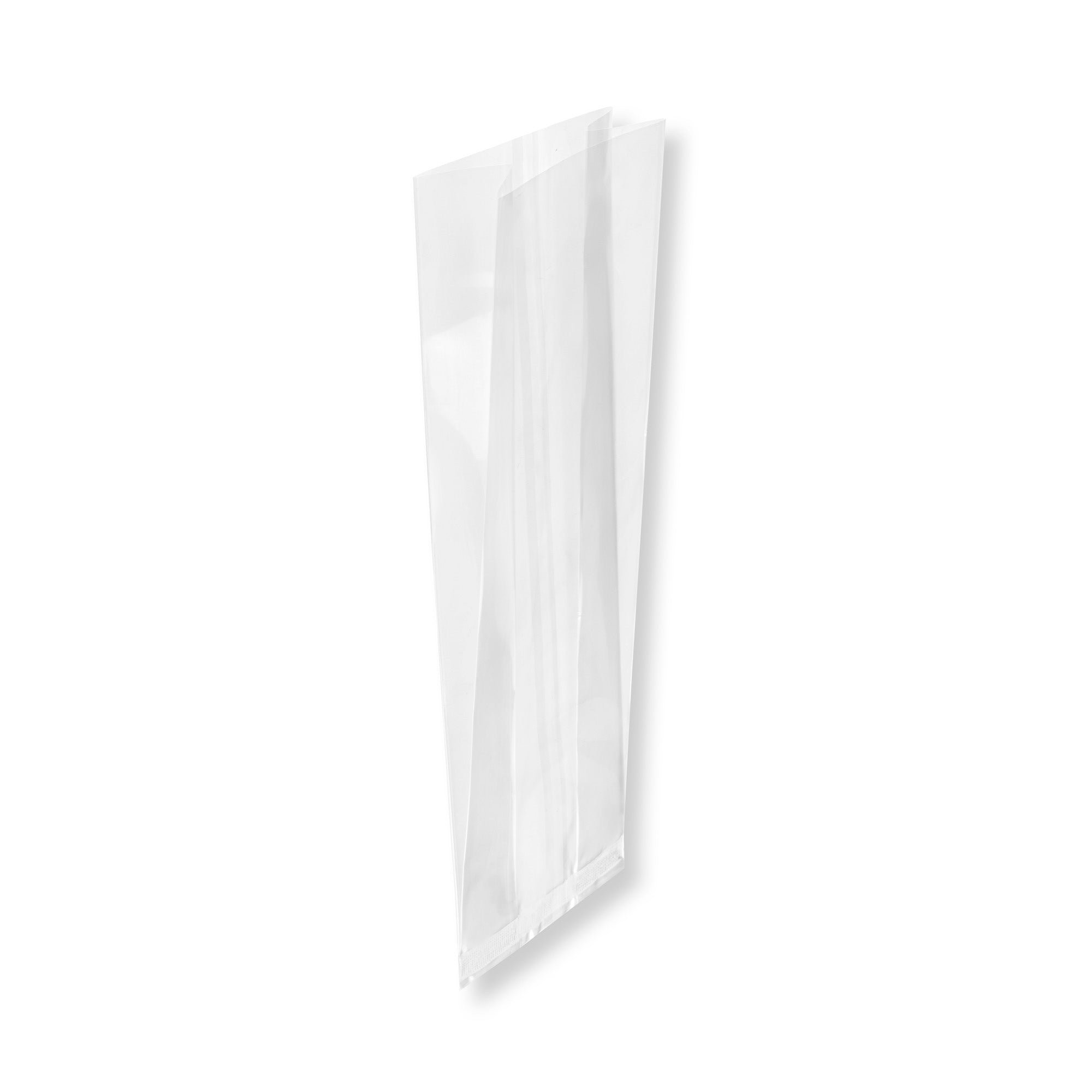 Clear Plastic Gusset Bags - High Clarity, Heat Sealable, 3.5