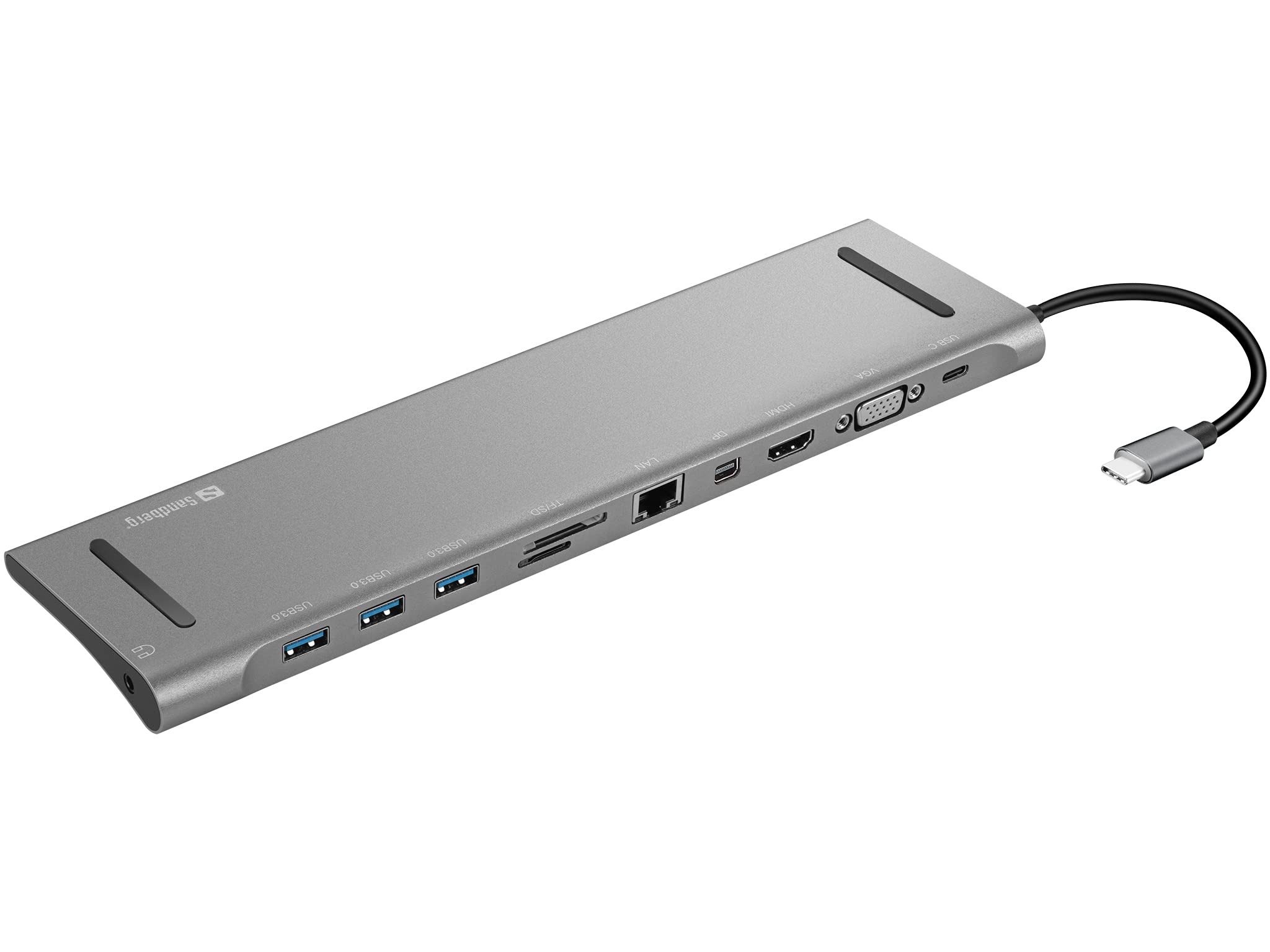 Premium USB-C Docking Station 14-in-1 with 4K HDMI, Ethernet, USB 3.0 – Ideal for MacBook Pro/Air, Windows Laptops, Home Office & Remote Work Setup