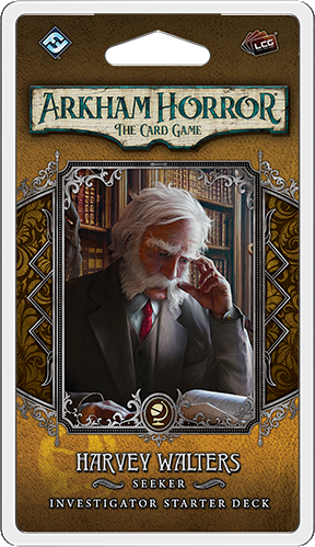 Arkham Horror LCG: Harvey Walters Investigator Expansion Pack - English Edition Card Game for Horror & Mystery Fans - Perfect for Game Nights & Solo Adventures