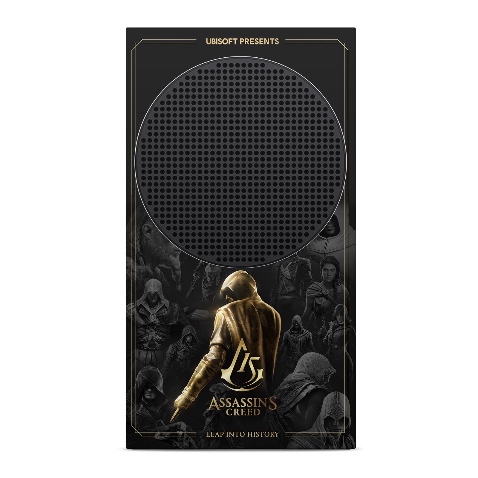 Officially Licensed Assassin's Creed 15th Anniversary Vinyl Sticker Decal - Compatible with Xbox Series S Console & Controller Bundle | Gaming Skin Cover for Xbox Accessories | Perfect for Gamers, Collectors & Gift Giving