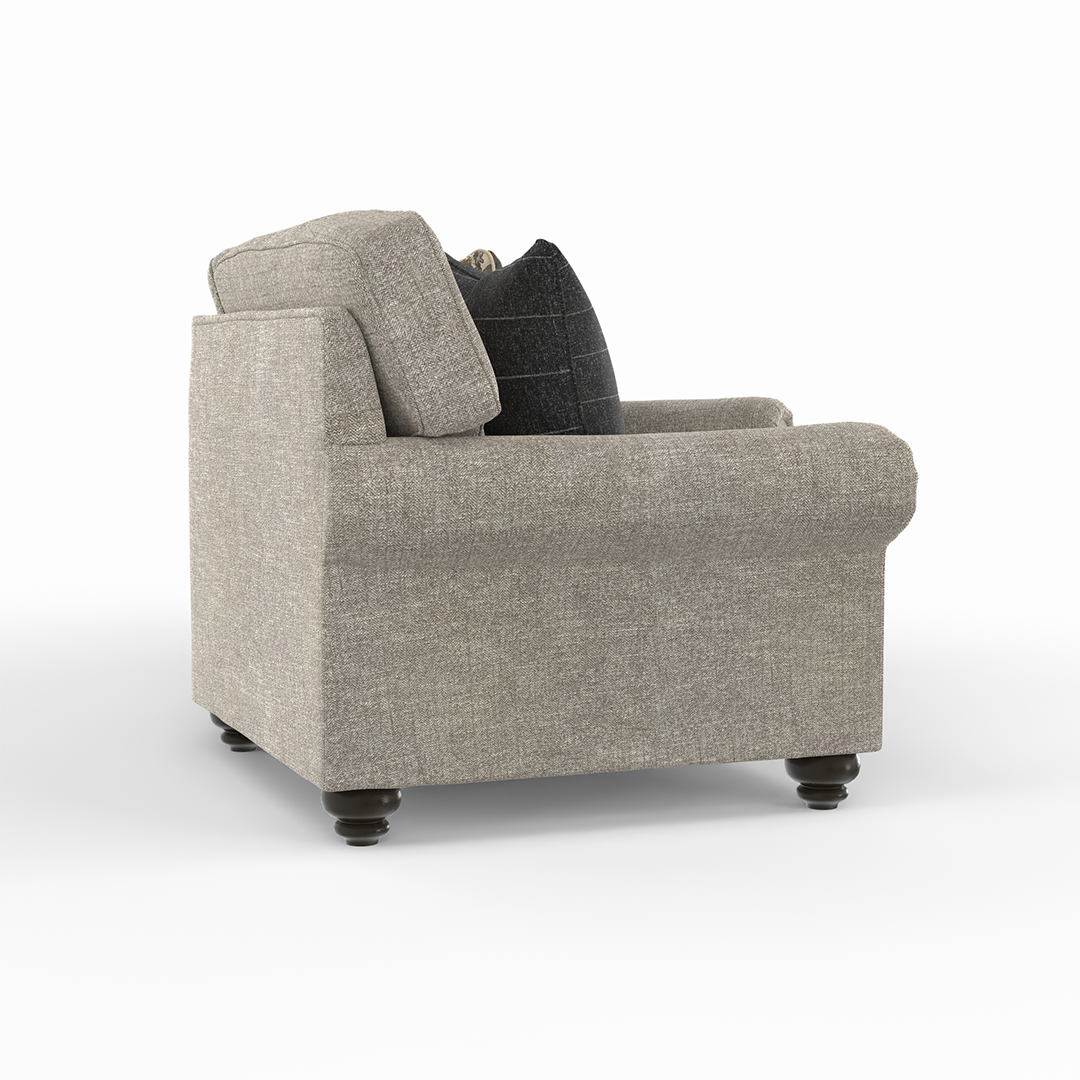 Alyssa Sofa - Modern Comfortable Fabric Couch for Living Room, Lounge & Home Decor - Perfect for Relaxing, Entertaining & Small Spaces