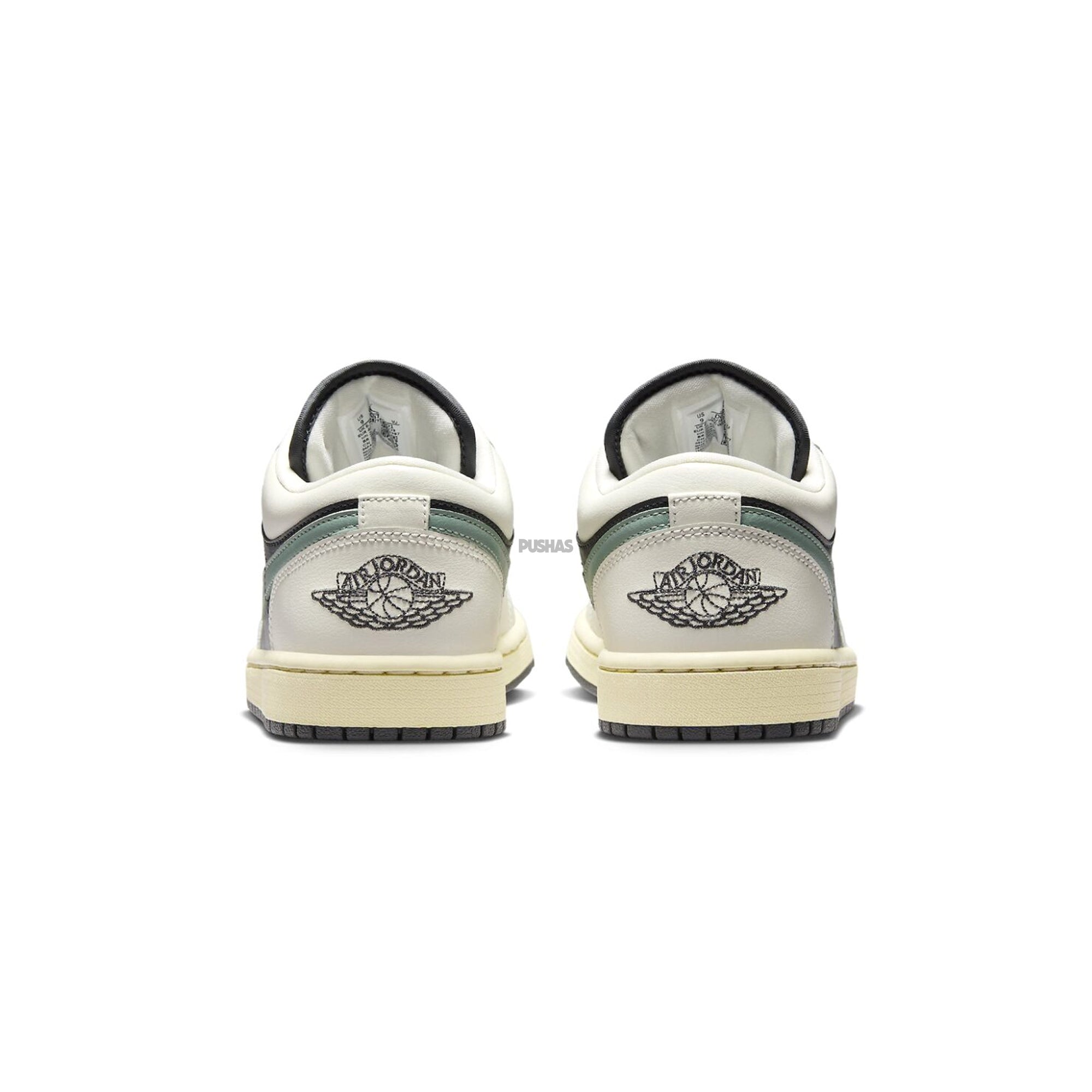 Air Jordan 1 Low 'Jade Smoke' Women's Sneakers 2024 - Retro Basketball Shoes for Women - Casual Streetwear & Gym Fashion
