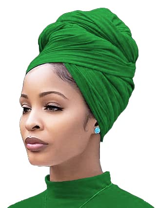1-bright Green Headwrap