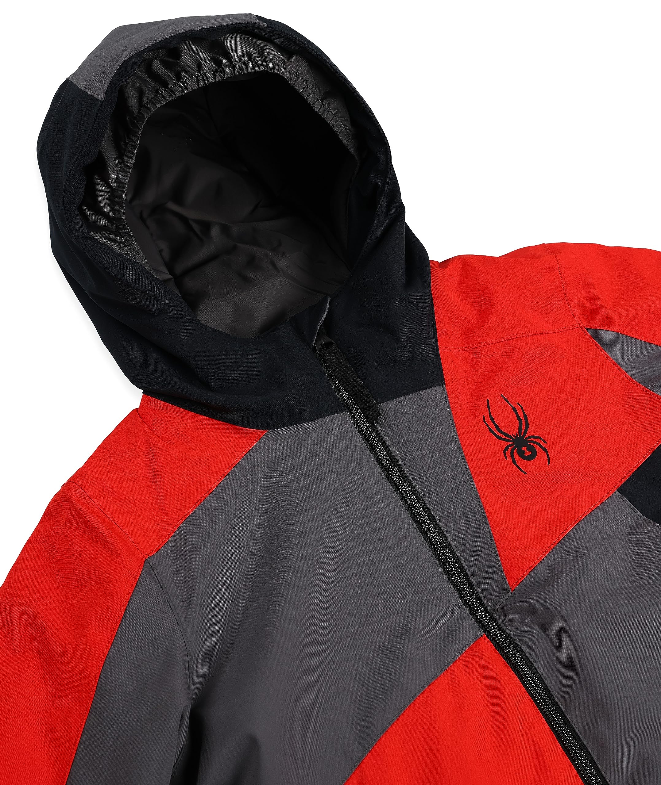 Spyder Boys Ambush Insulated Ski Jacket - Waterproof Winter Jacket for Kids - Warm Snow Jacket for Boys Skiing, Snowboarding & Outdoor Winter Activities