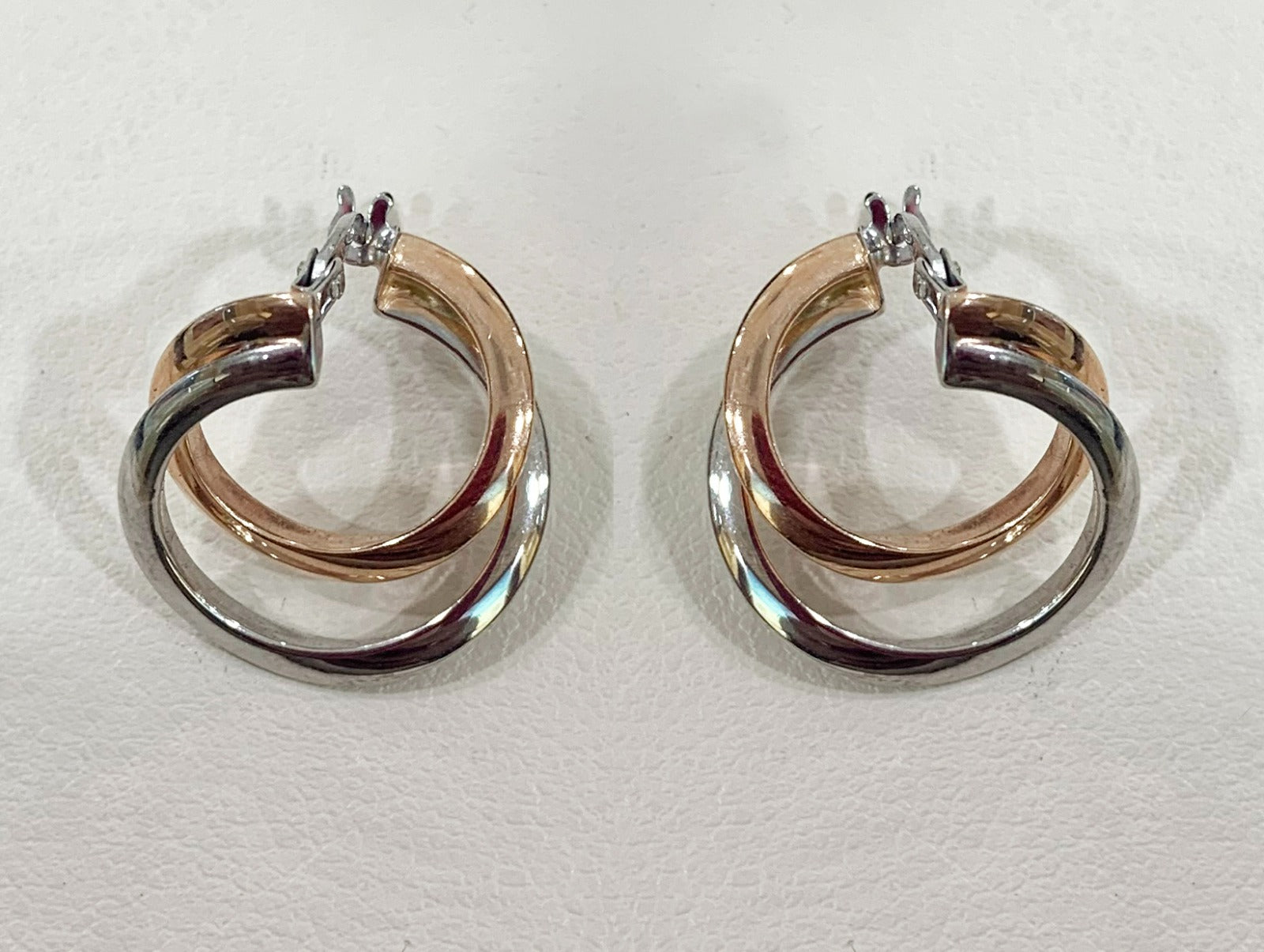 14K Gold Hoop Earrings for Women - 26mm Elegant Dainty Circle Earrings for Everyday Wear, Gift, and Special Occasions