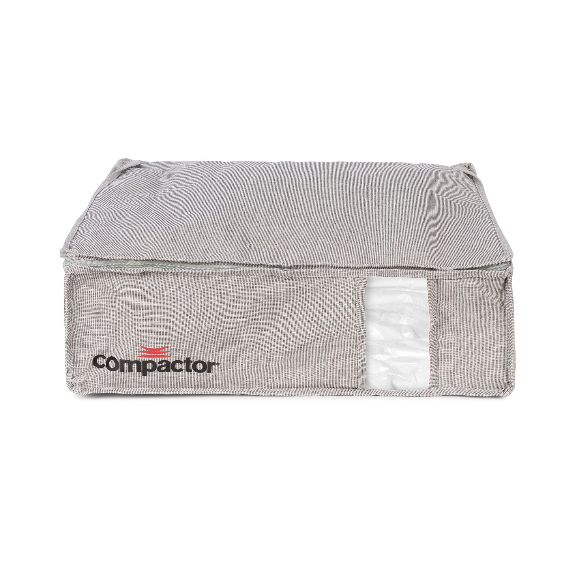 Vacuum Storage Bag for Clothes - Large Size Compactor Oxford Storage Box | Space Saving Solution for Travel, Seasonal Clothes & Bedding Organization