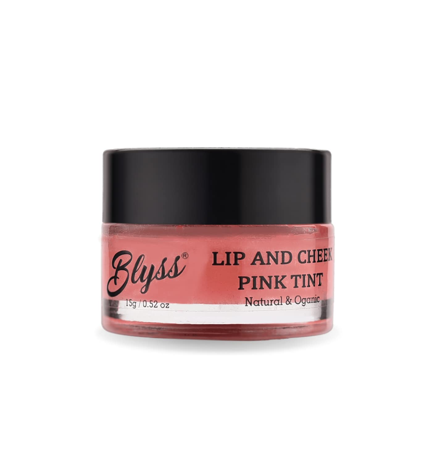 BLYSS Lip, Cheek & Eyelid Tint | 3-in-1 Cream Blush for Deep Moisturization | Enriched with Almond Butter & Coconut Oil | 15g | Perfect for Natural Makeup, Daily Glow & On-the-Go Touch Ups