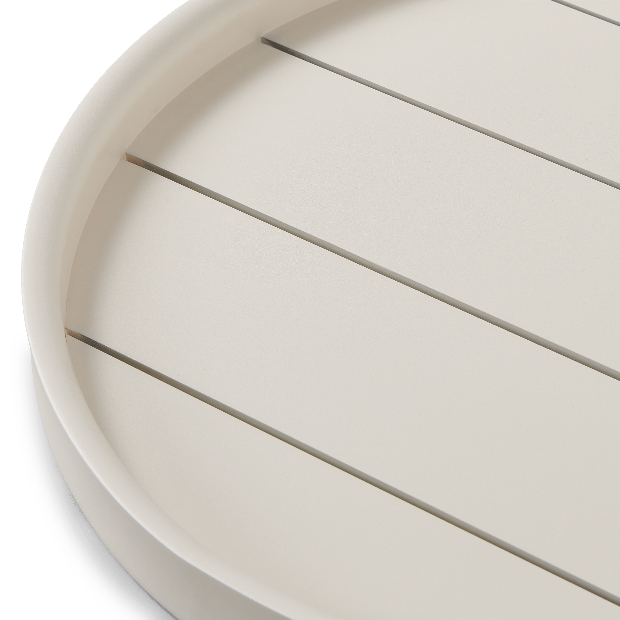Premium Aluminum Round Serving Tray 24 Inch - Elegant Party Platter for Entertaining, Dining & Home Decor | Rustproof & Lightweight for Indoor/Outdoor Use
