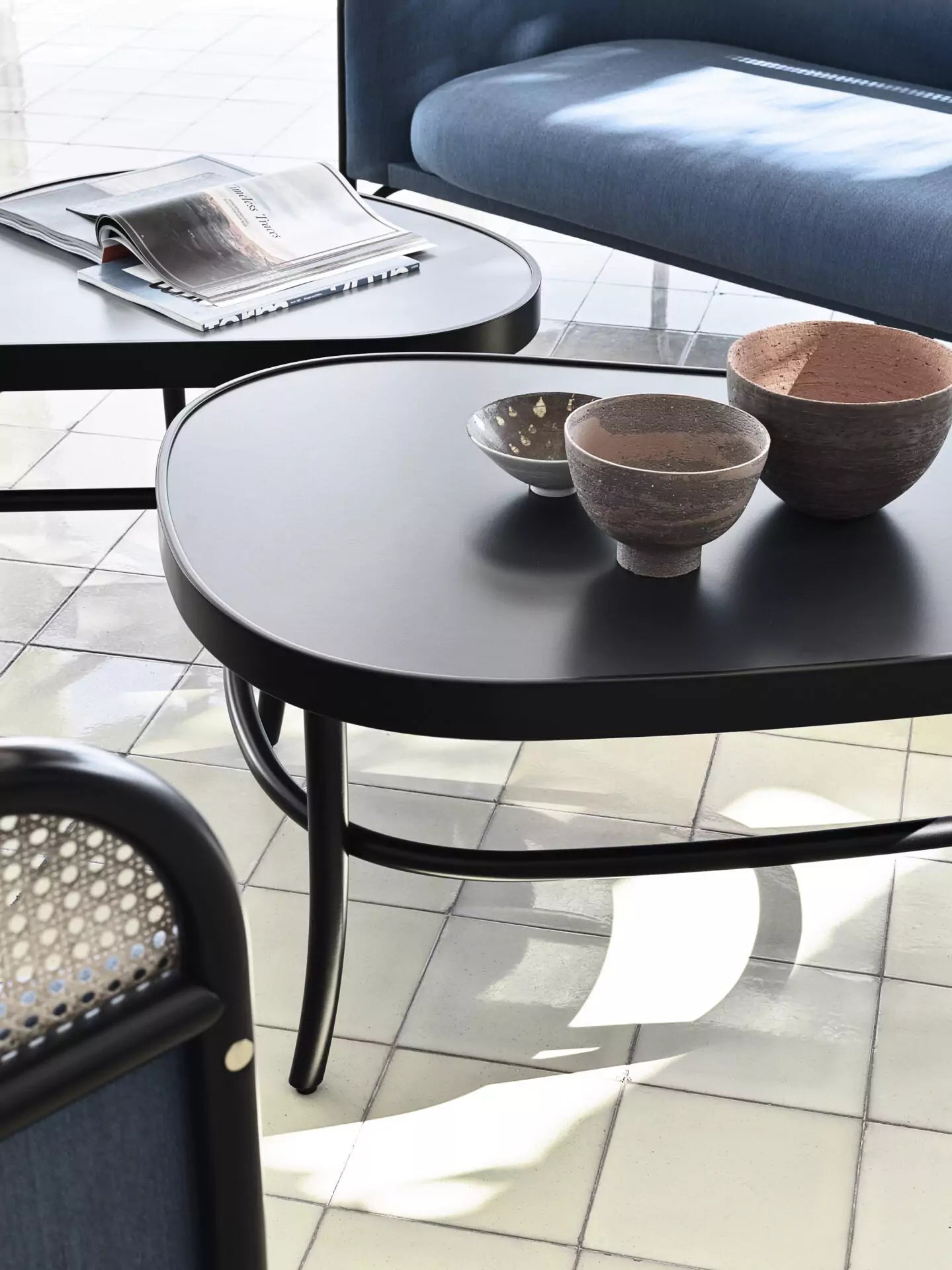 Peer B Bentwood Coffee Table by GTV - Modern Round Wooden Coffee Table for Living Room, Lounge & Office - Perfect for Home Decor, Small Spaces & Coffee Lovers