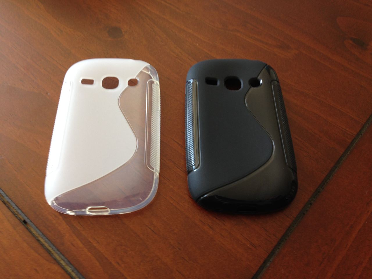 2 Pack Samsung Galaxy Fame S6810 Phone Case with Screen Protector - Slim Protective Cover for Everyday Use, Travel & Work