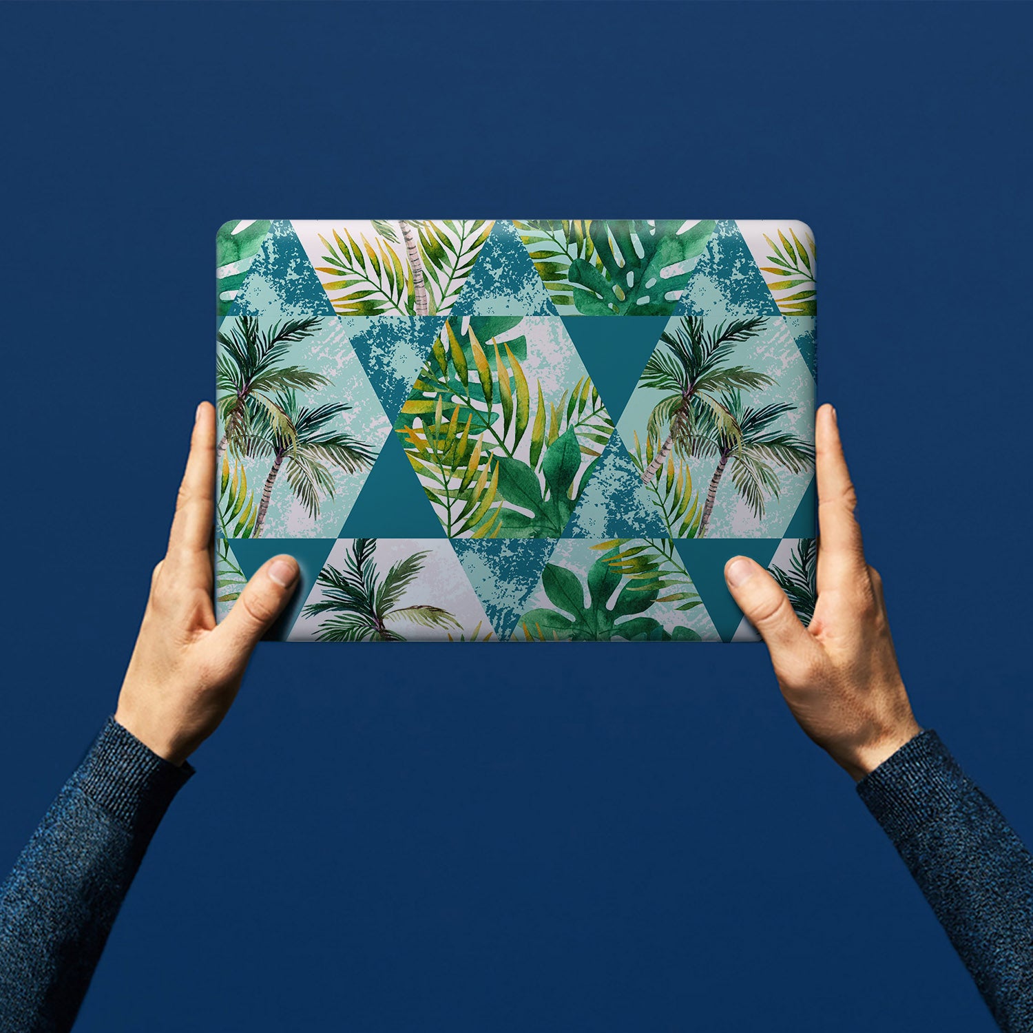 Premium Surface Laptop Case with Tropical Leaves Design - Slim Protective Cover for Microsoft Surface Laptop 1/2/3/4 - Perfect for Work, Travel & School Accessories
