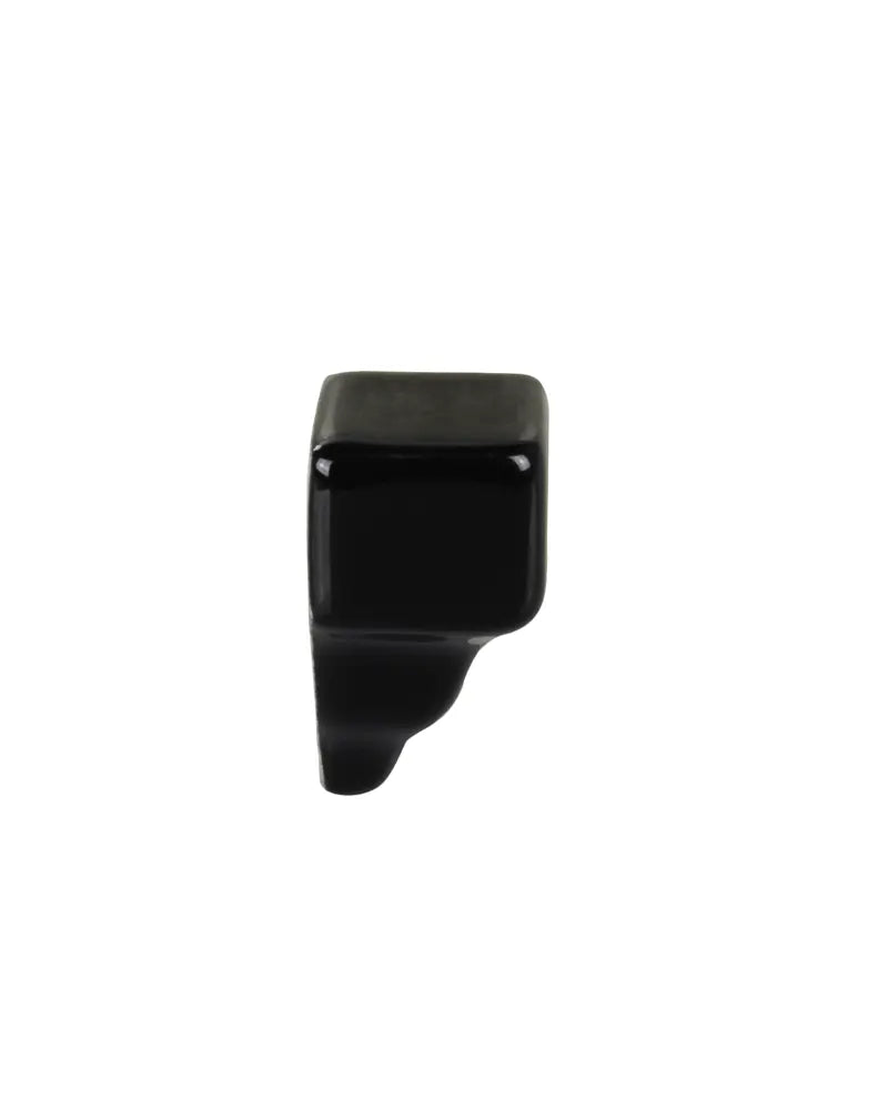 Kakel Victoria Corner Trim for Baseboard 3.5 x 15 cm Black - Perfect for Kitchen & Bathroom Tile Edging