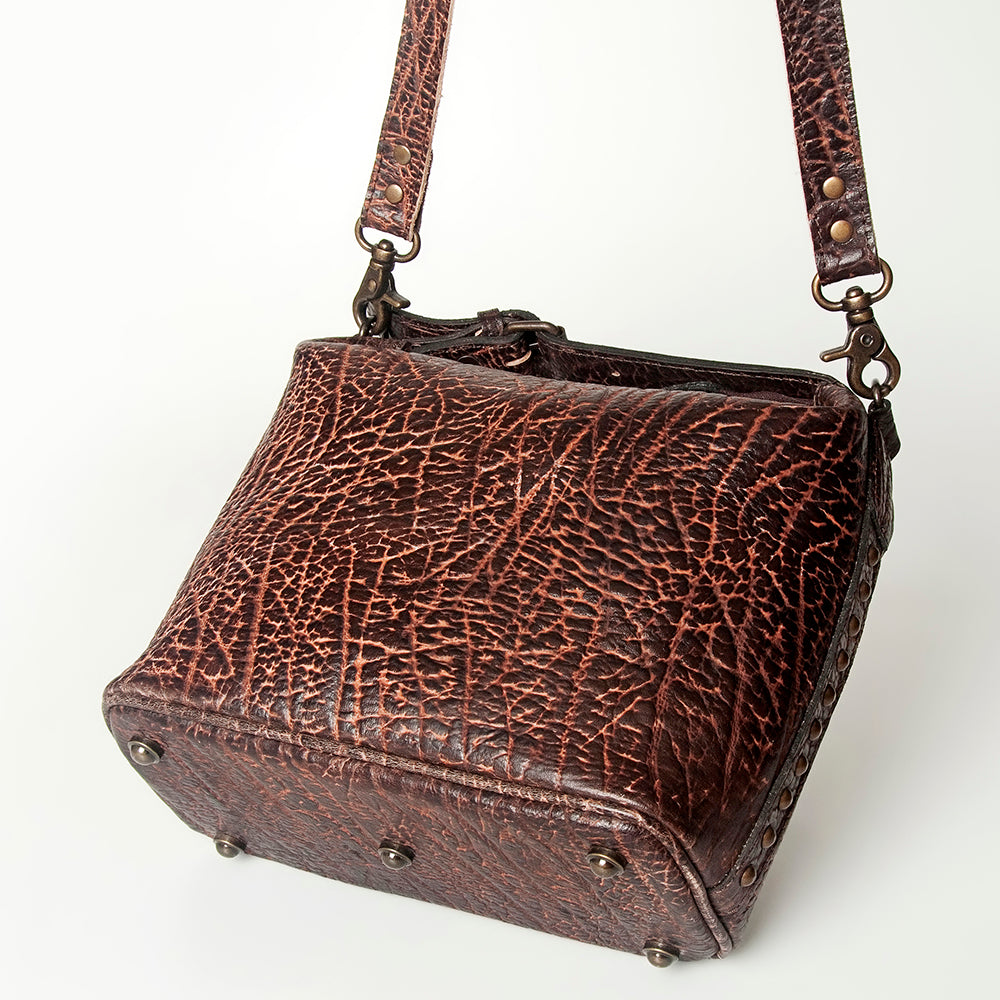 American Darling ADBG752 Genuine Leather Crossbody Bag for Women - Western Style Handbag Purse for Everyday Use, Travel & Casual Outings
