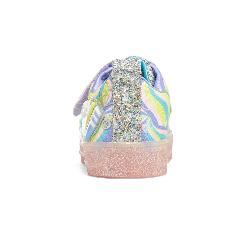 SHUFFLE BRIGHTS 314264L/LPMT - Colorful LED Light Up Shoes for Kids & Teens - Perfect for Dance Parties, Raves & Nighttime Fun