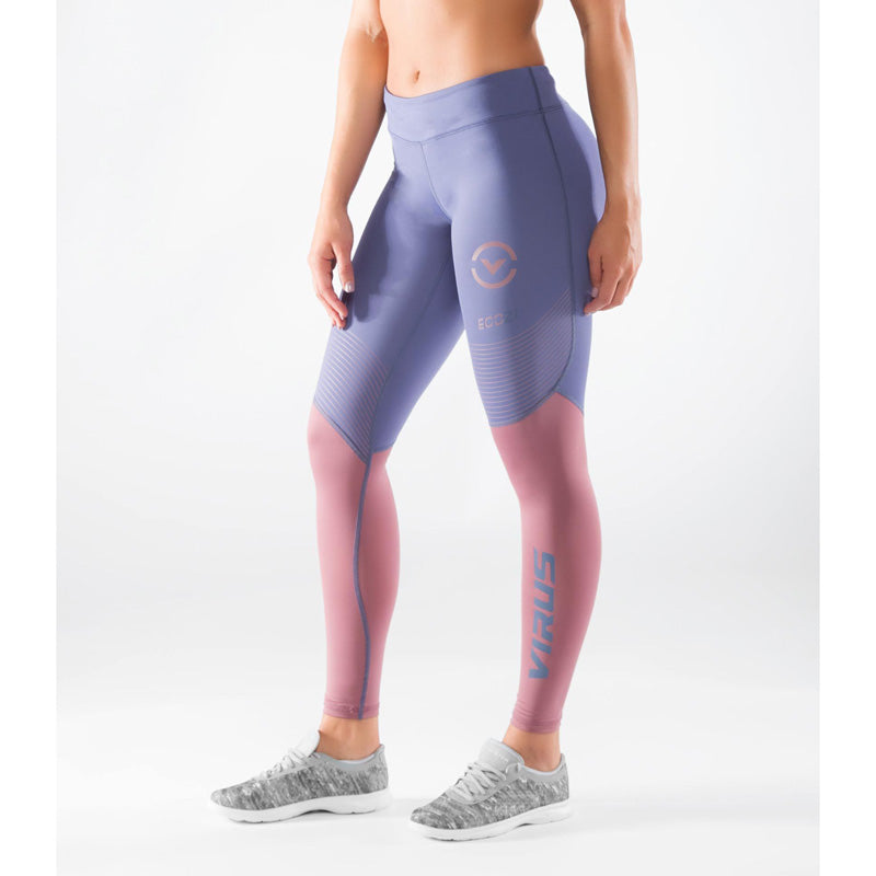 Women's Virus Stay Cool V2 Compression Pants - Moisture-Wicking Workout Leggings for Running, Yoga & Gym - Stay Cool & Comfortable During Intense Exercise