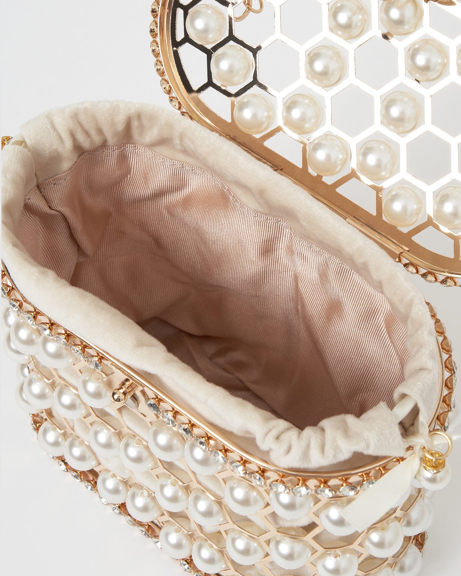 Izoa Harper Pearl Bag - Elegant & Stylish Women's Shoulder Bag for Parties, Weddings & Evening Events | Perfect Gift for Her