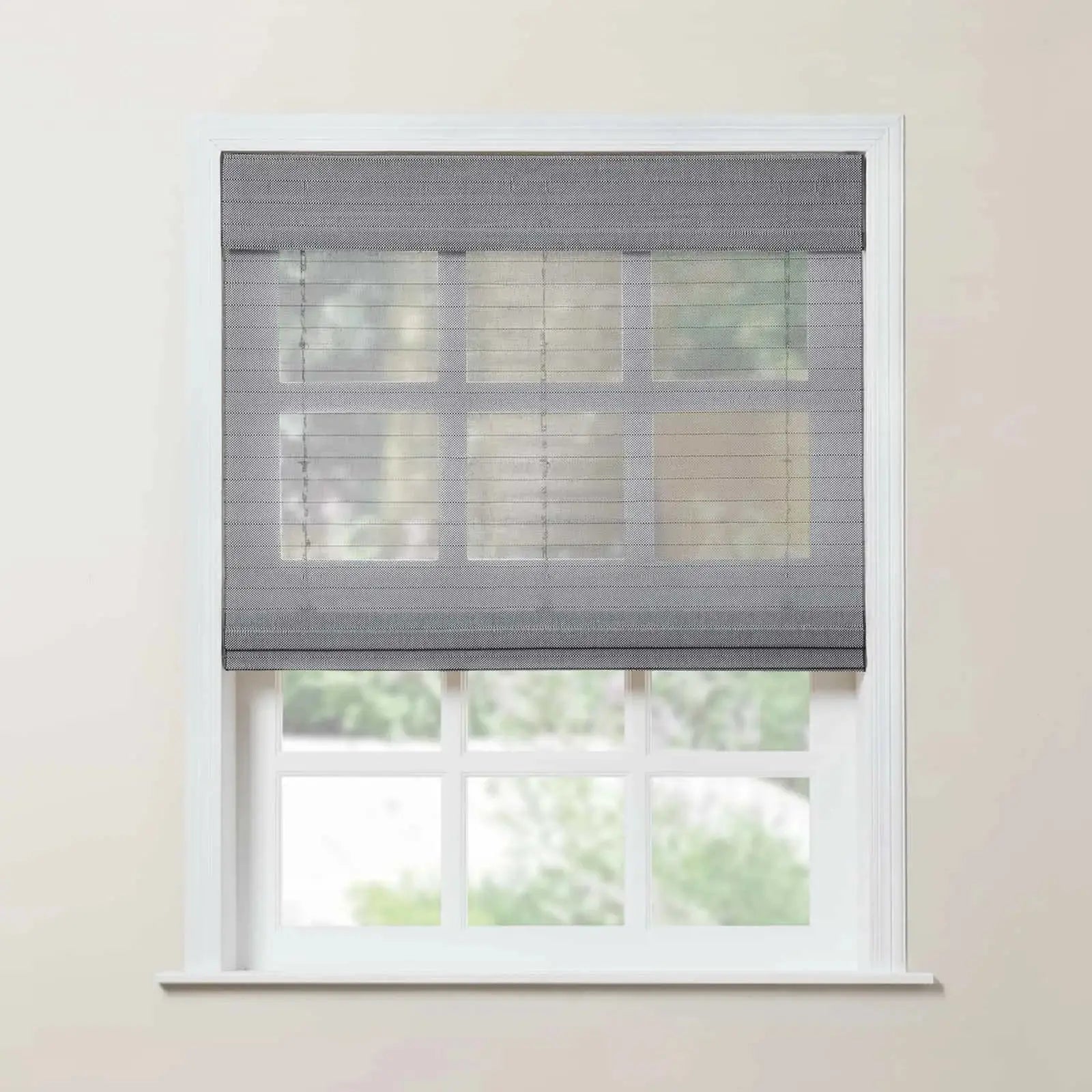 Rae Natural Bamboo Woven Shades Series S - Eco-Friendly Window Blinds for Home & Office - Perfect for Living Room, Bedroom, and Patio Privacy