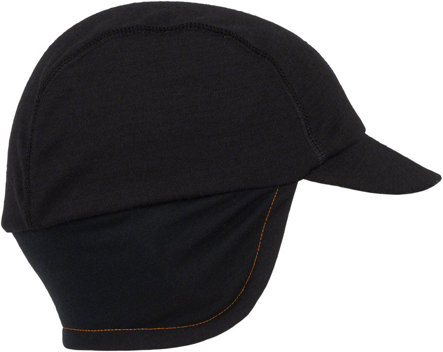 45NRTH 2023 Greazy Cycling Cap - Black, Large/X-Large - Waterproof Bike Hat for Men & Women - Perfect for Road Cycling, Mountain Biking & Outdoor Sports