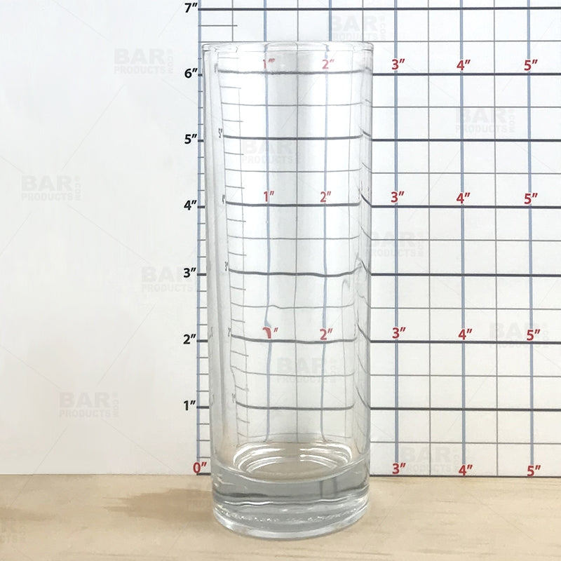 BarConic® 9.5 oz Monument™ Collins Glass - Premium Highball Drinking Glasses for Cocktails, Iced Tea & Lemonade - Perfect for Home Bars, Restaurants & Parties