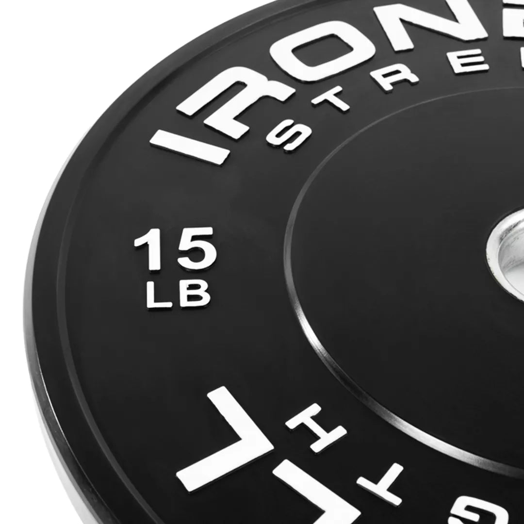 BP (LB) Bumper Plates and Sets - High-Quty Weightlifting Plates for CrossFit, Powerlifting & Home Gym Workouts
