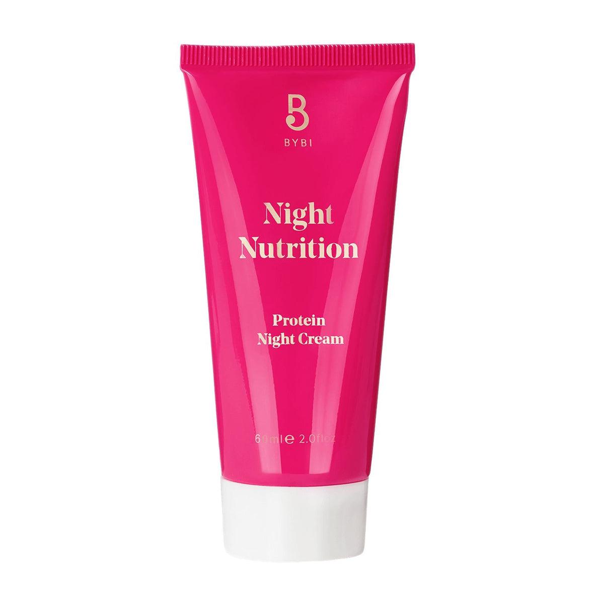Night Nutrition 60ml Protein Night Cream - Anti-Aging & Deep Hydration for Overnight Skin Repair | Perfect for Dry, Sensitive & Mature Skin | Use Before Bed for Glowing Morning Skin