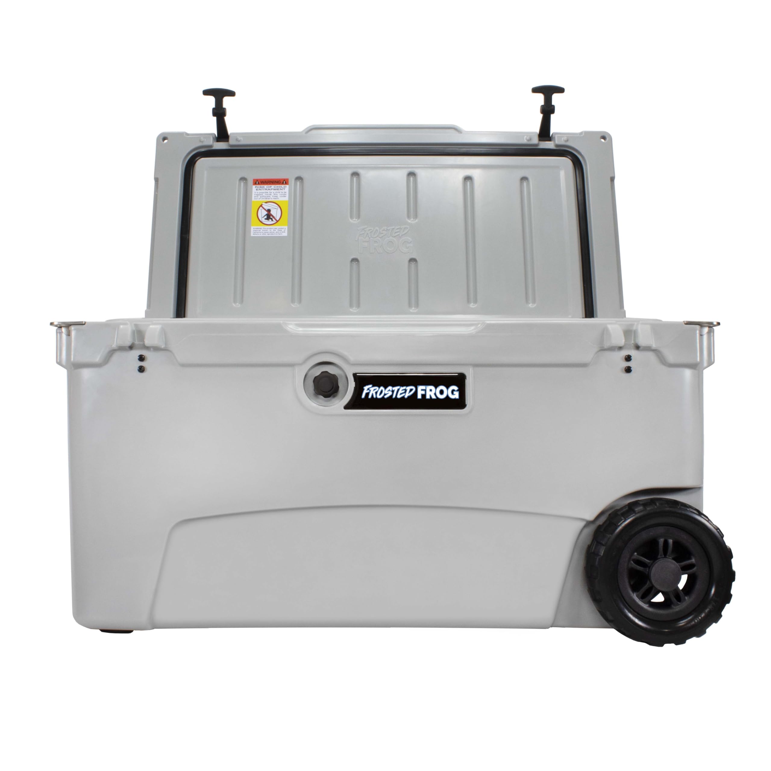 **70 Quart Heavy Duty Roto-Molded Insulated Cooler with Wheels – Commercial Grade Ice Chest for Camping, Tailgating, Fishing & Outdoor Adventures**