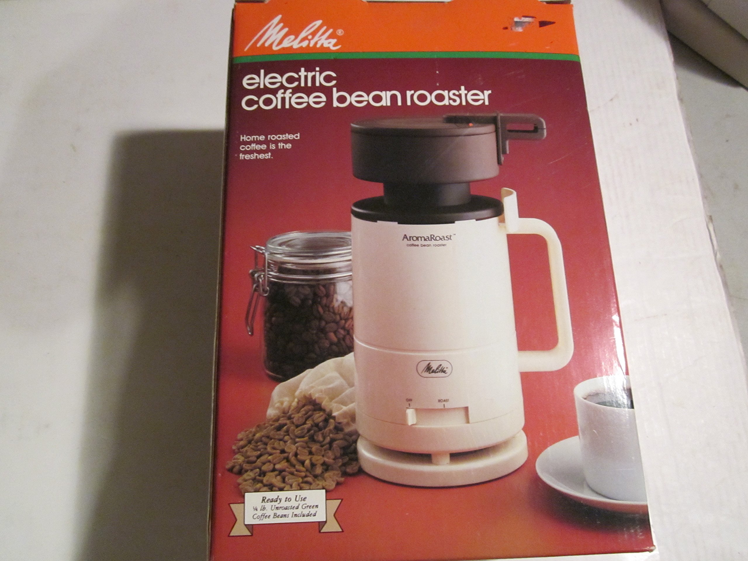 Melitta CBR-10 Electric Coffee Bean Roaster Machine for Home Use - Fresh Roast Coffee Maker with Adjustable Settings, Perfect for Espresso, Drip & French Press Coffee Lovers