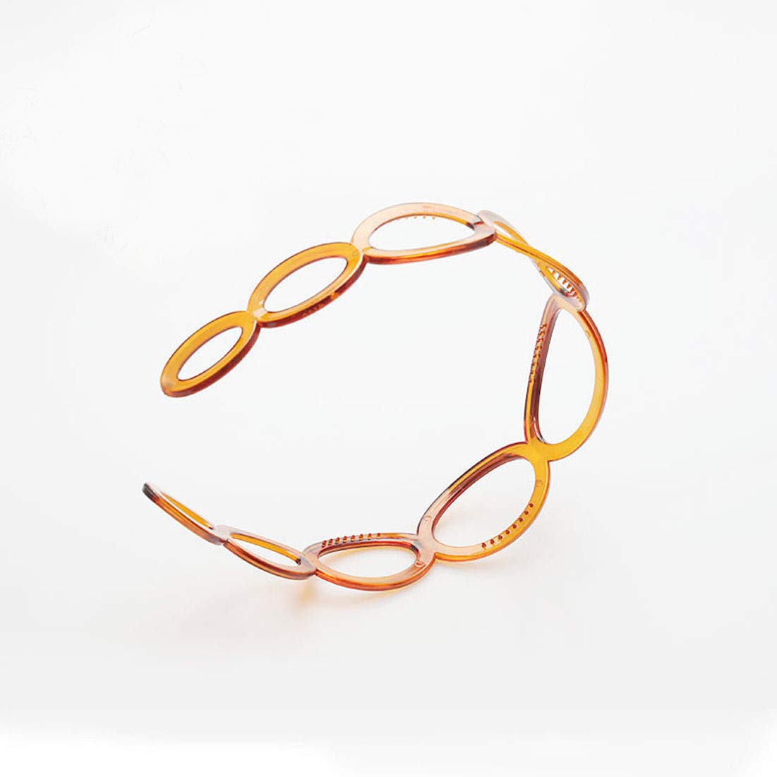 4 Pack Women's Plastic Headbands - Non-Slip Hair Hoops for DIY Hair Accessories | Perfect for Workouts, Yoga, and Everyday Styling