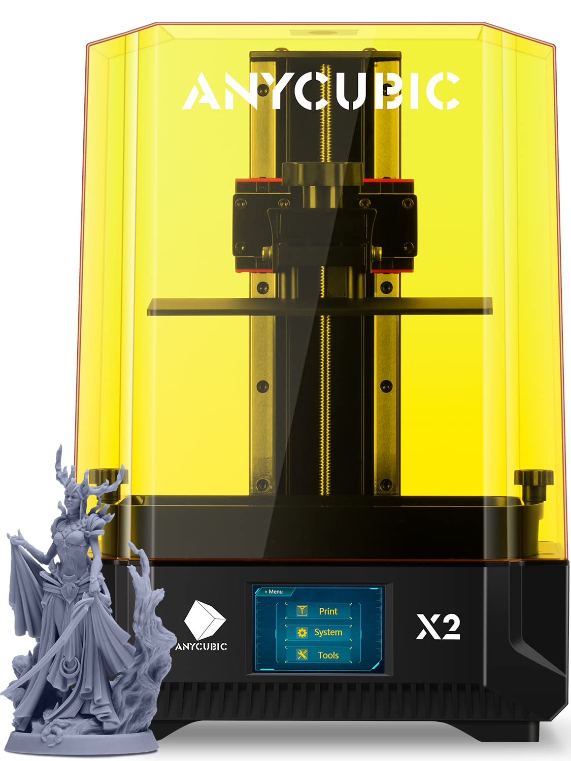 ANYCUBIC Photon Mono X2 4K Resin 3D Printer with 9.1