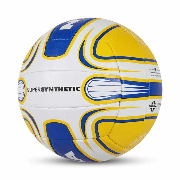 Nivia Super Synthetic Volleyball for Indoor & Outdoor Play - Official Size Game Ball for Beach, Court & Backyard Volleyball
