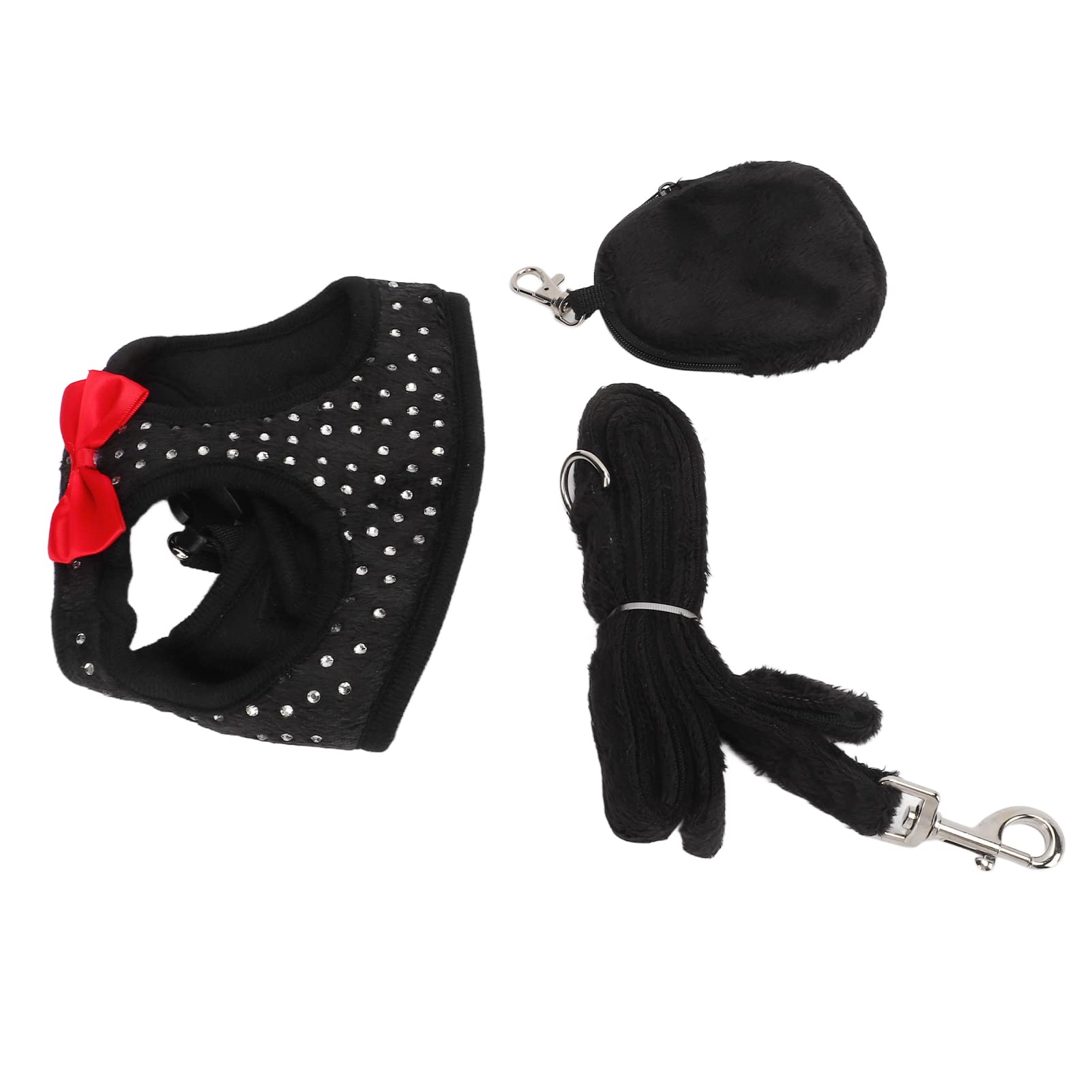 Heavy Duty Dog Harness and Leash Set - Escape Proof, Comfortable & Breathable for Small Dogs and Cats - Perfect for Walking, Training, and Outdoor Adventures