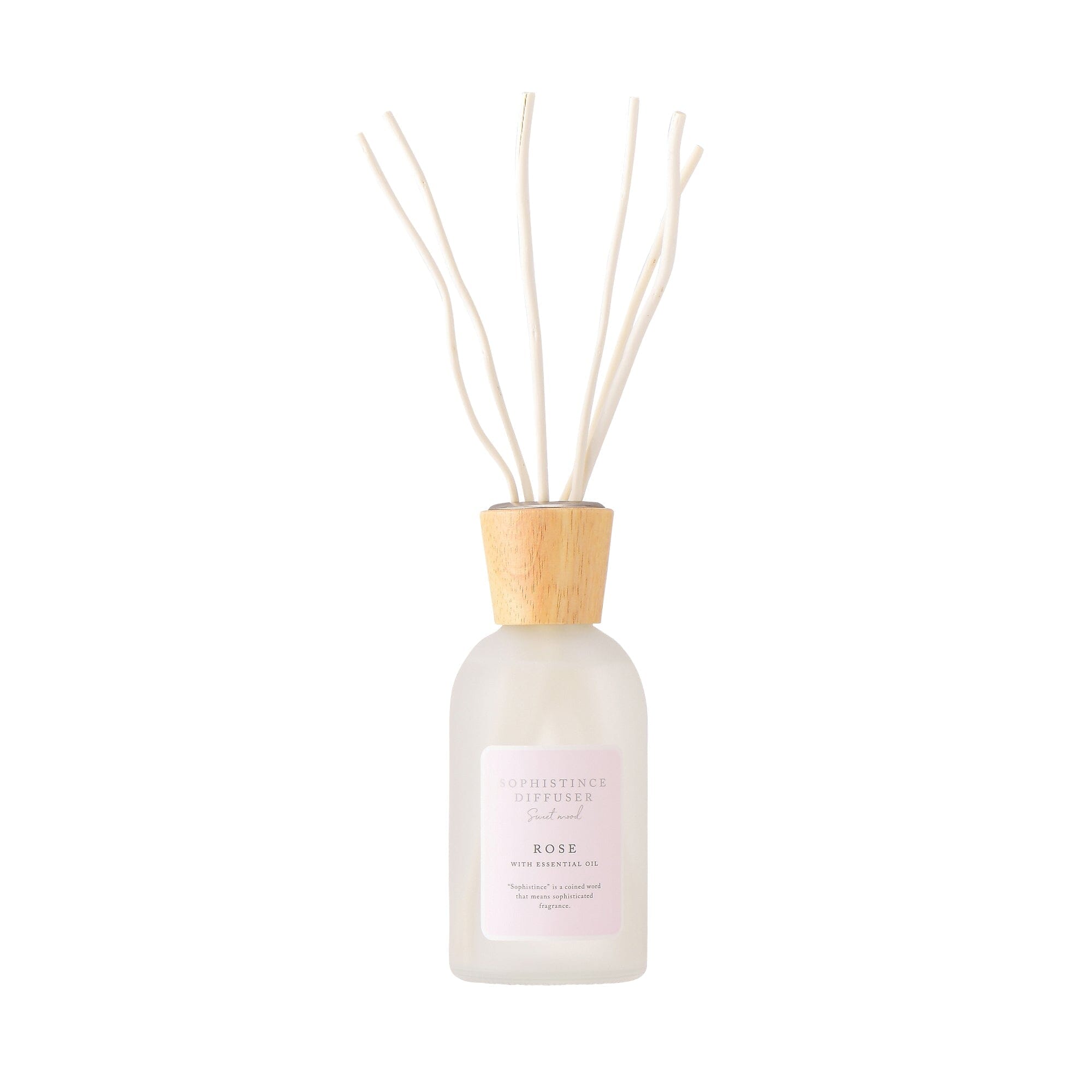 Sophisticated Pink Fragrance Diffuser for Home & Office - Aromatherapy Essential Oil Diffuser for Relaxation, Stress Relief & Better Sleep