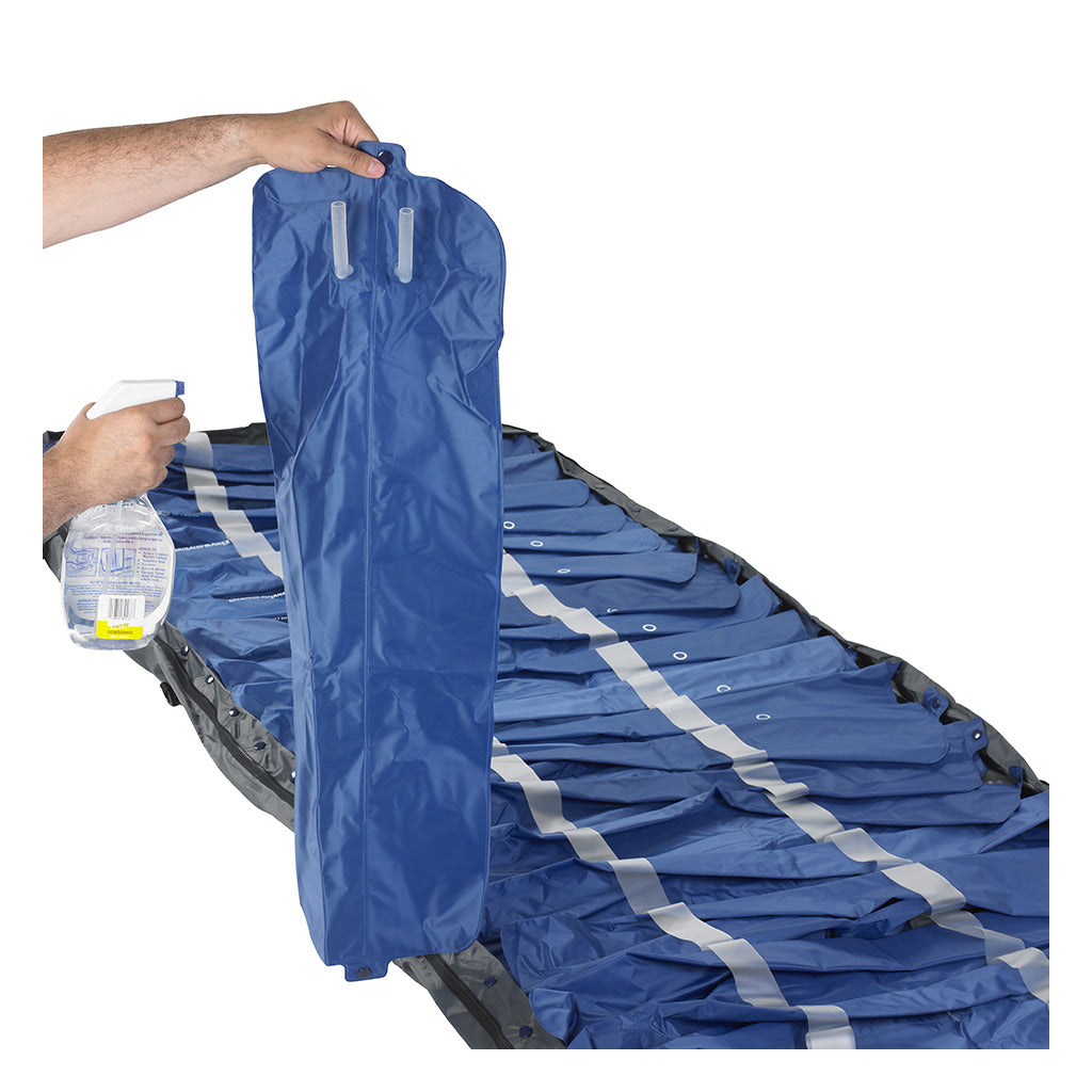 Med Aire 8 Alternating Pressure & Low Air Loss Mattress System - Hospital Grade for Pressure Ulcer Prevention & Recovery, Ideal for Home Care & Long-Term Patients