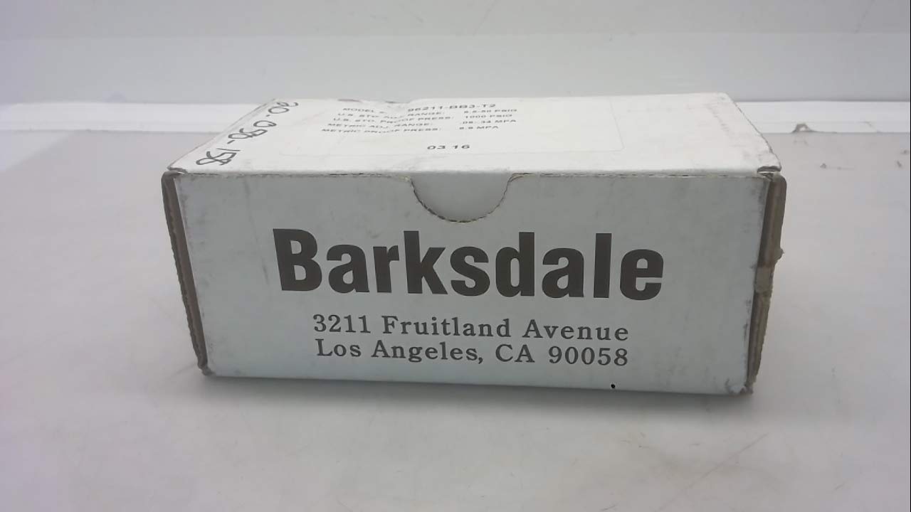 Barksdale 96211-BB3-T2 Brass Pressure Switch - Process Fitting for Industrial Automation & Hydraulic Systems | High-Quality Pressure Control Solution for HVAC, Water Treatment & Manufacturing Equipment