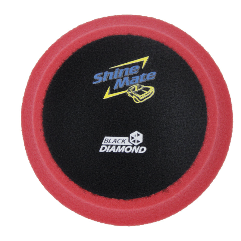 ShineMate 4 Foam Pad High Cutting Buffing Pads (T80 Black Diamond Line) - Perfect for Car Detailing, Polishing & Paint Correction