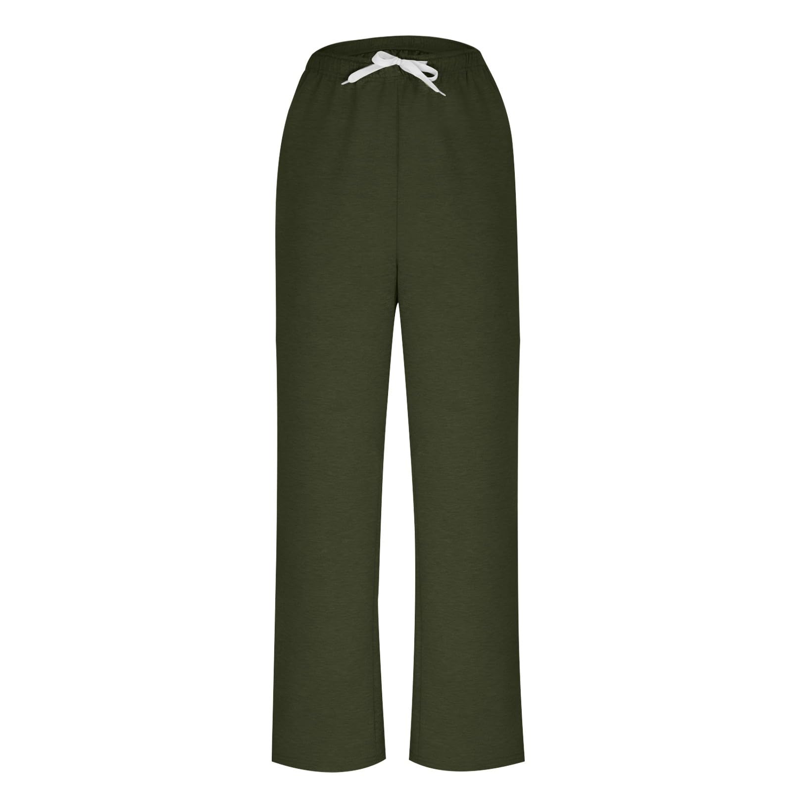 Women's Wide Leg Sweatpants - High Waisted Baggy Lounge Pants with Drawstring & Pockets | Lightweight Comfort for Yoga, Running Errands & Relaxing at Home