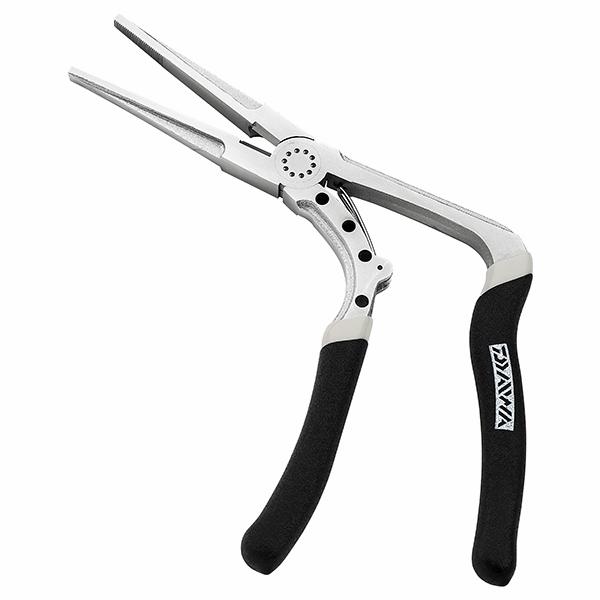 Daiwa 8-Inch Pistol Grip Pliers - Heavy Duty Fishing Pliers for Saltwater & Freshwater Fishing - Perfect for Cutting Lines, Crimping Sleeves & Removing Hooks