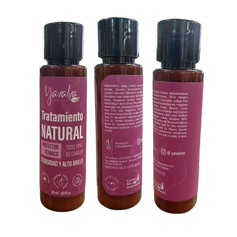 Yavalva Shampoo and Conditioner Set (5 Pack) - Natural Hair Treatment, Bio Restructuring & Bio Fertilizing Kit for Long Hair (250mL + 30mL) - All Hair Types - Perfect for Damaged Hair Repair & Daily Hair Care Routine