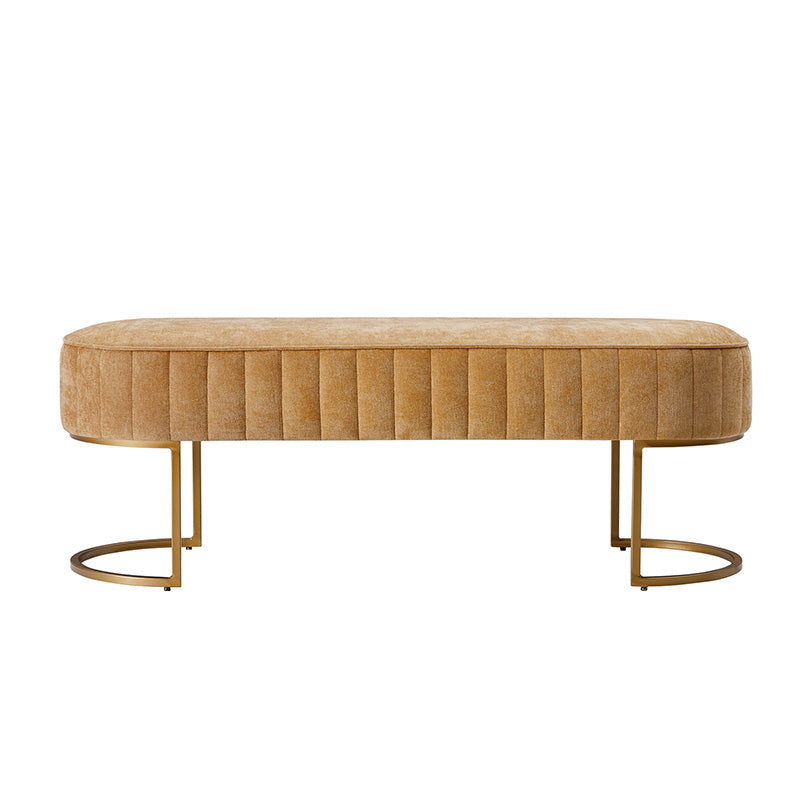 Damian Entryway Bench with Storage & Sturdy Metal Base - Modern Hallway Shoe Bench for Entryway, Living Room & Bedroom - Perfect for Organizing Shoes, Hats & Bags