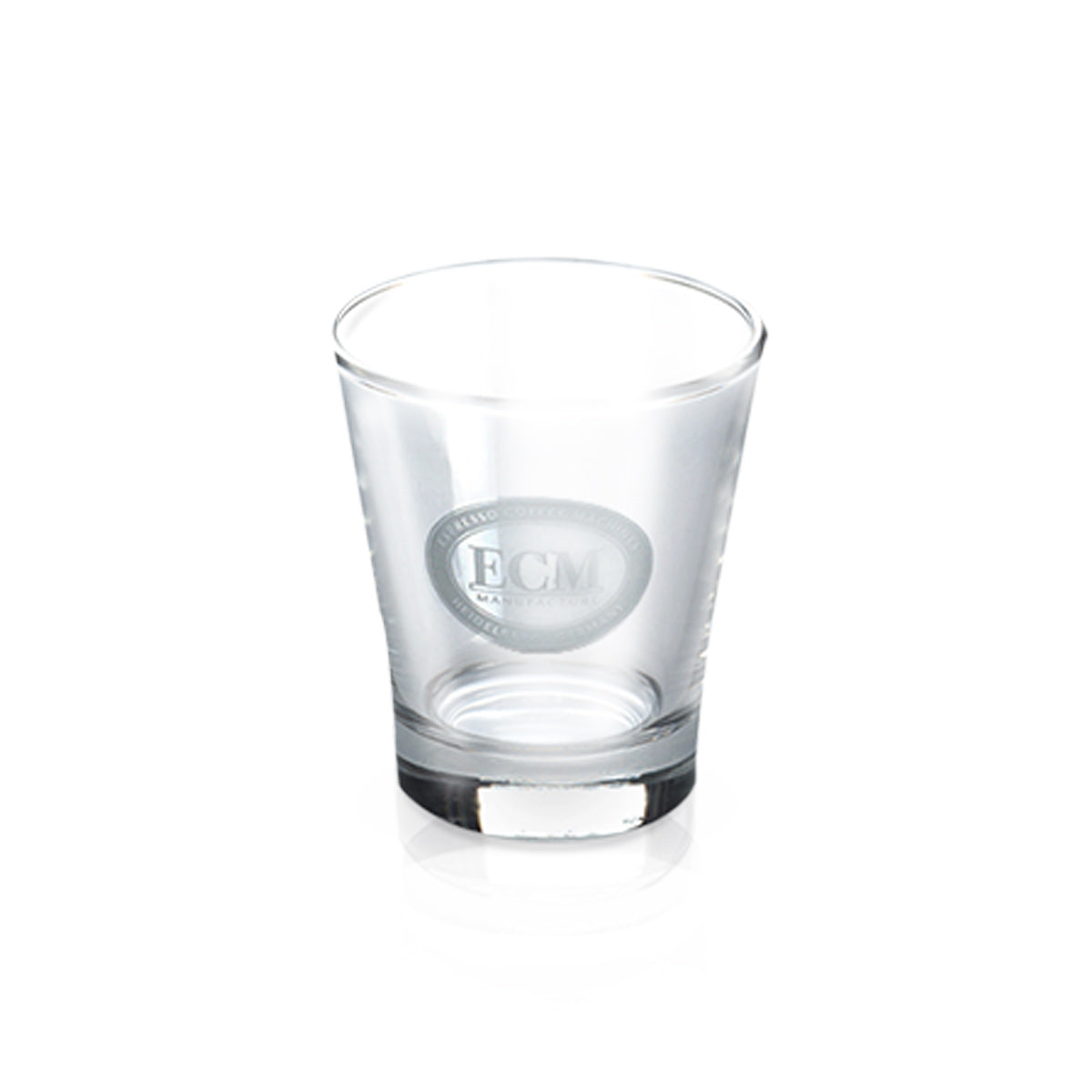 Premium ECM Espresso Glass Cups Set of 6 - Clear Heat-Resistant Coffee Cups for Espresso, Cappuccino & Latte - Perfect for Home, Cafe & Restaurant Use (Model #GC1001)